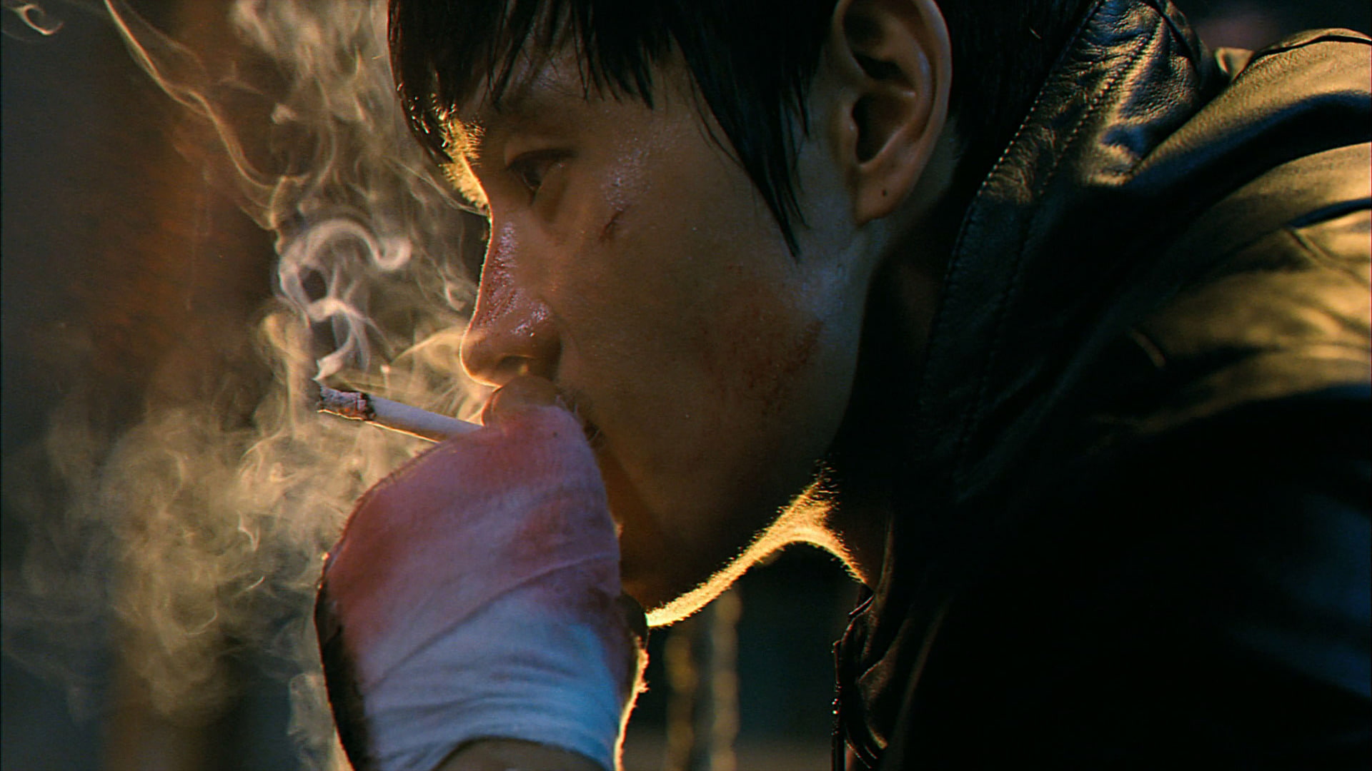 Cigarette, child, adult, 1080P, smoking - activity, one person, close-up, social issues, profile view, Movie, activity, lifestyles, portrait, smoke - physical structure, HD Wallpaper