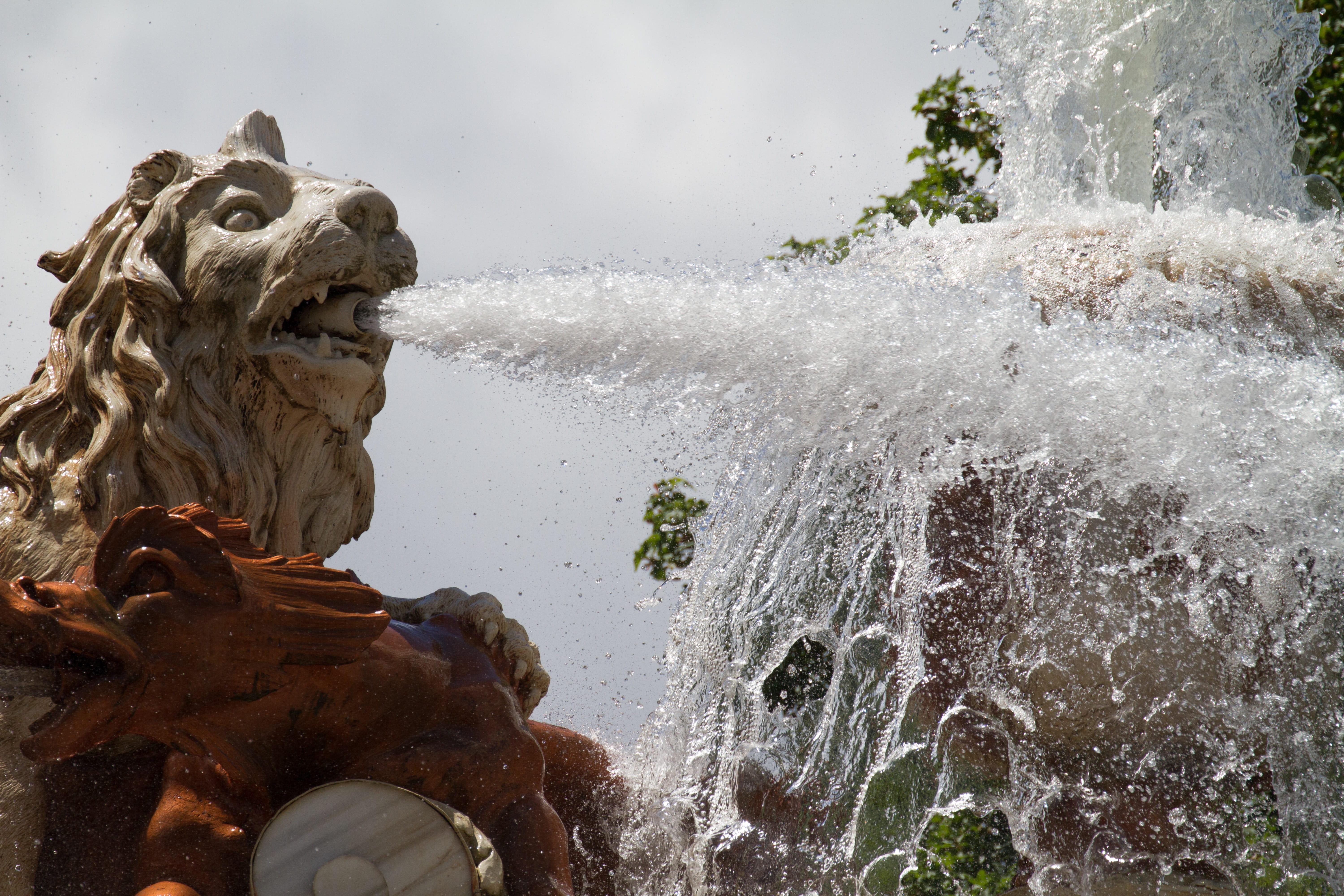 la granja, human representation, nature, flowing water, no people, flowing, monument, art and craft, craft, architecture, fountain, palacio de san ildefonso, HD Wallpaper