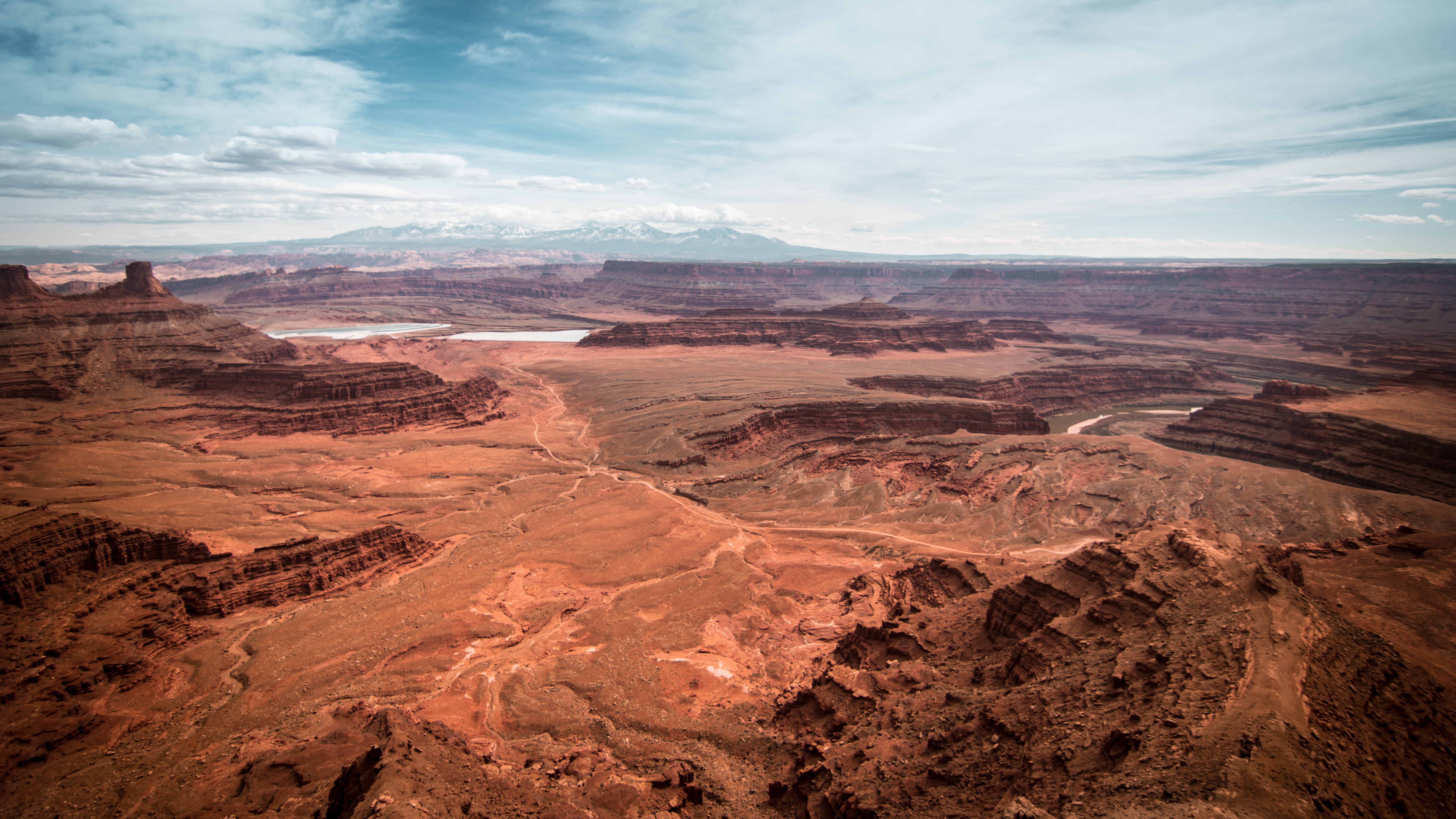 non-urban scene, climate, landscape, soil, tranquility, beauty in nature, desert, rock, panoramic, rock - object, canyon, ground, plateau, united states, HD Wallpaper