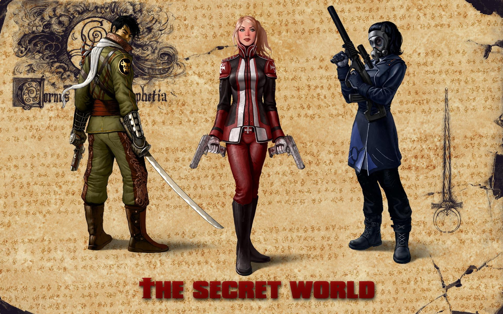 world, 1920x1200, secret, game, games, 1080P, the secret world, HD Wallpaper