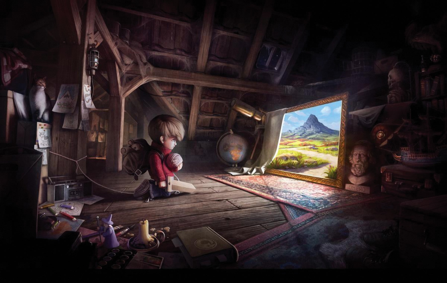 720P, artwork, The Wormworld Saga, HD Wallpaper