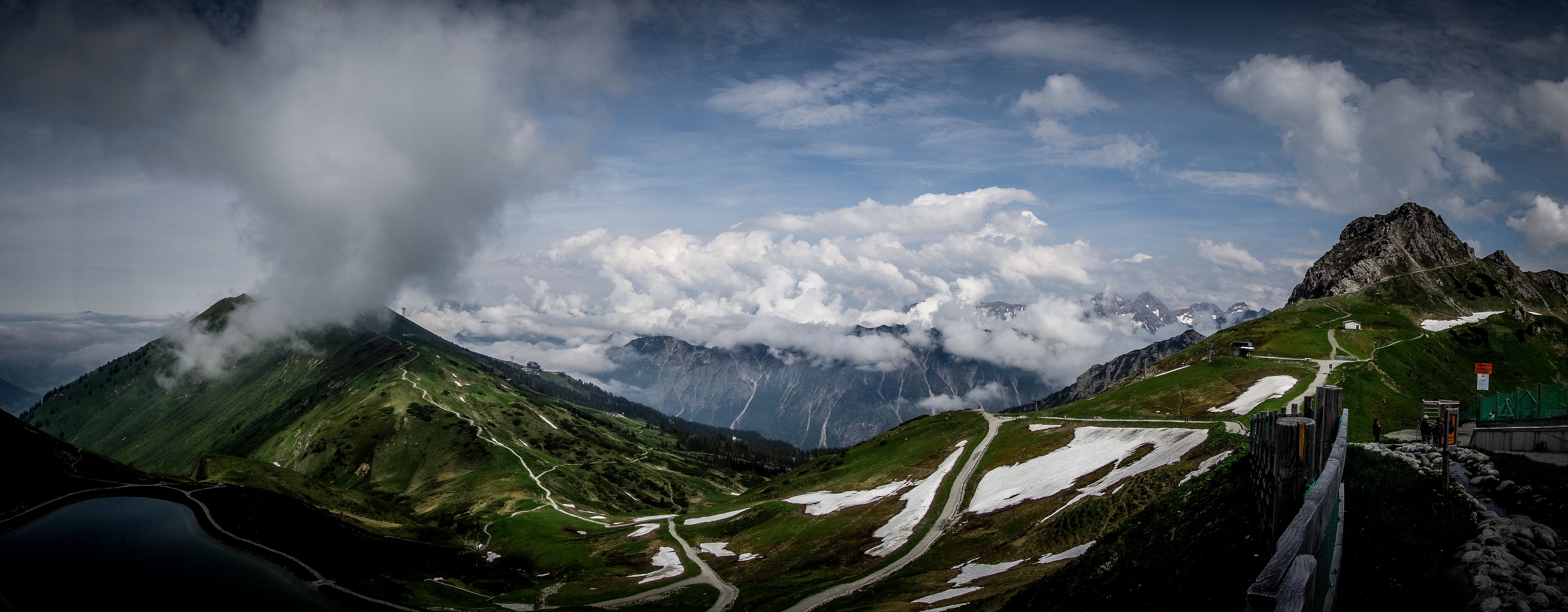 beauty in nature, mountain holidays, vision, mountain range, viewpoint, view, above the clouds, mountain railway, mountain peak, landscape, sport, solid, HD Wallpaper
