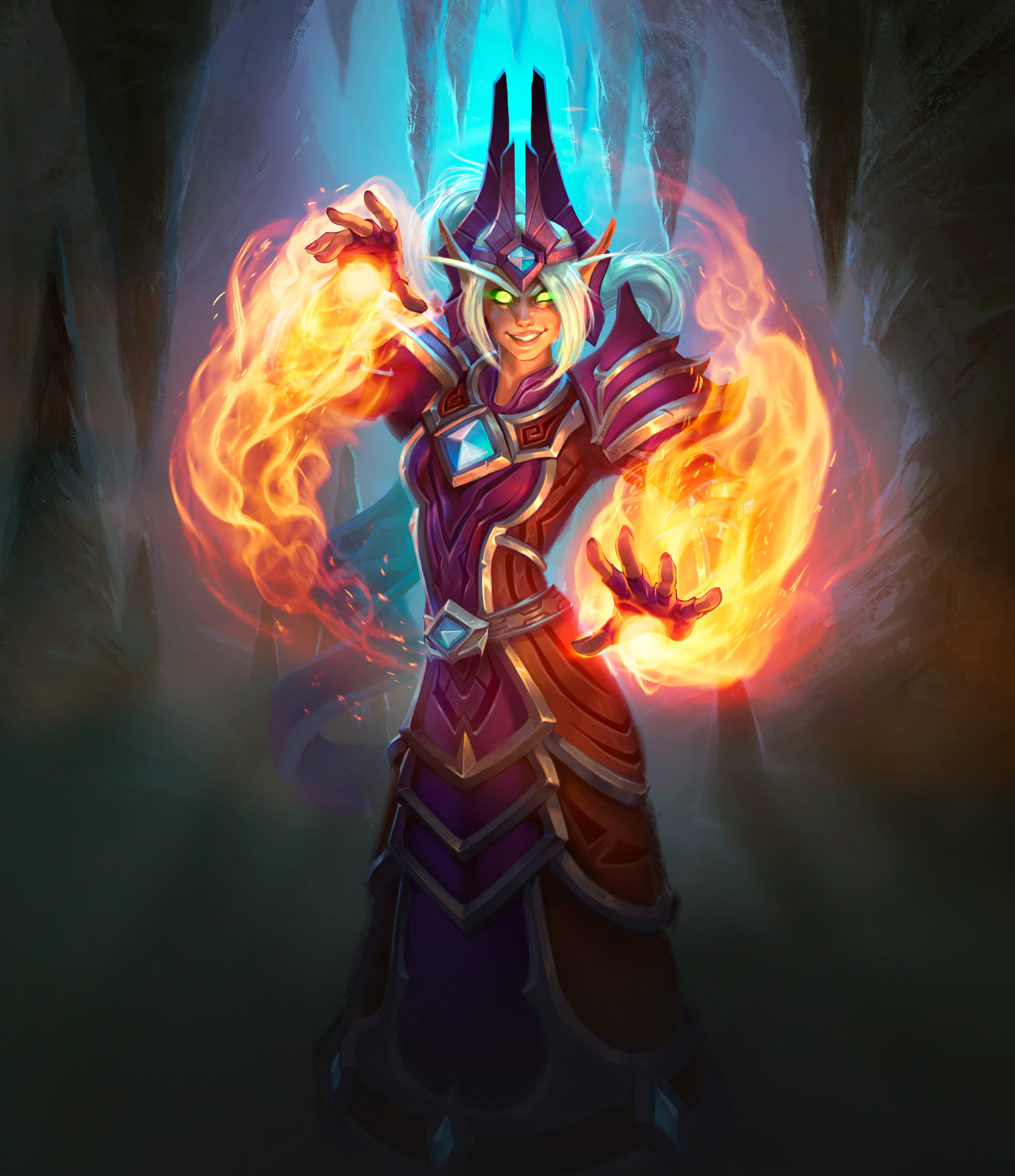 4K, Hearthstone: Heroes Of Warcraft, Hearthstone: Kobolds and Catacombs, Phone HD Wallpaper