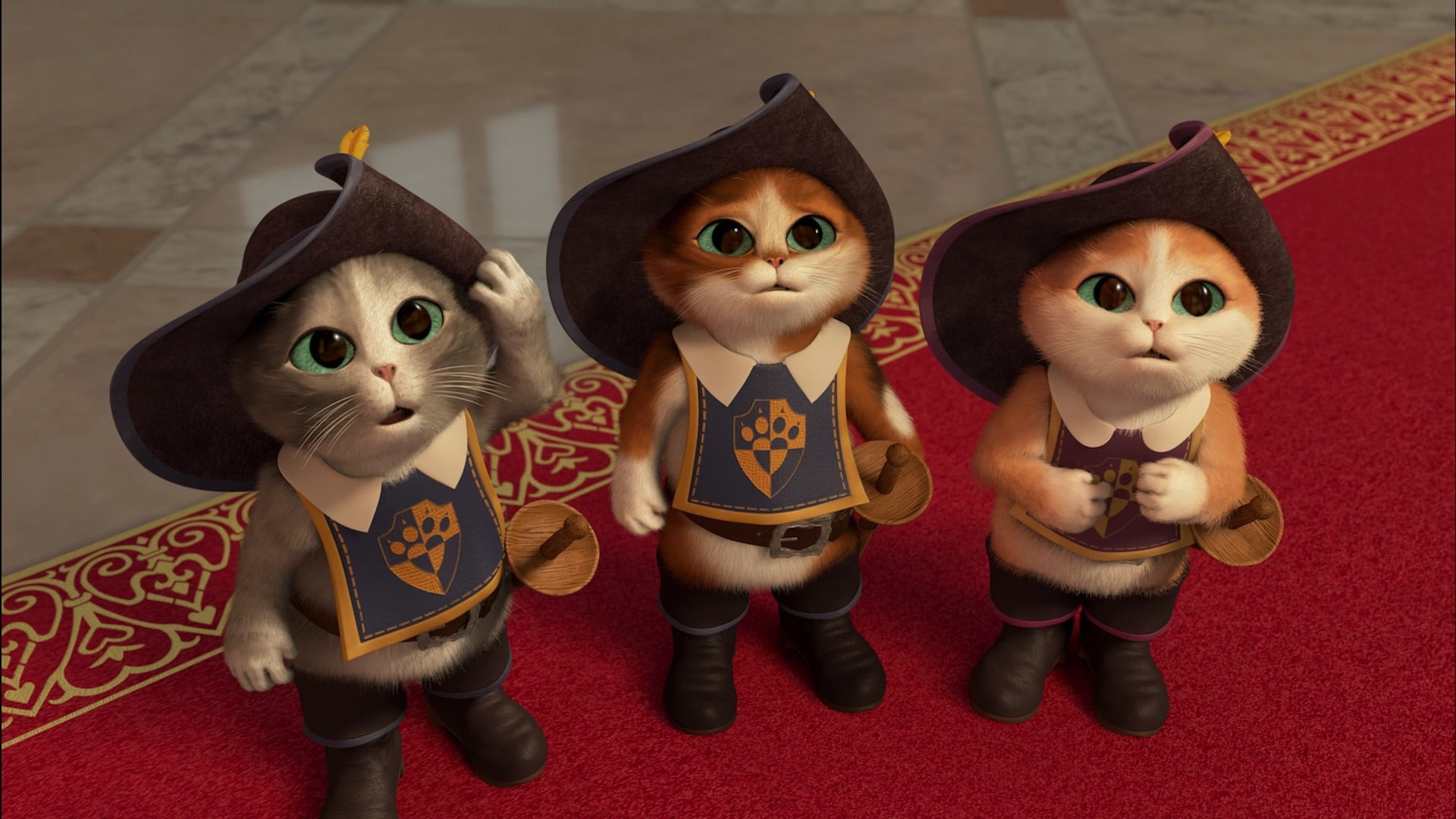 hats, swords, tale, Puss in Boots: The Three Diablos, boots, white, holiday, human representation, craft, the Musketeers, hat, cats, decoration, domestic cat, HD Wallpaper