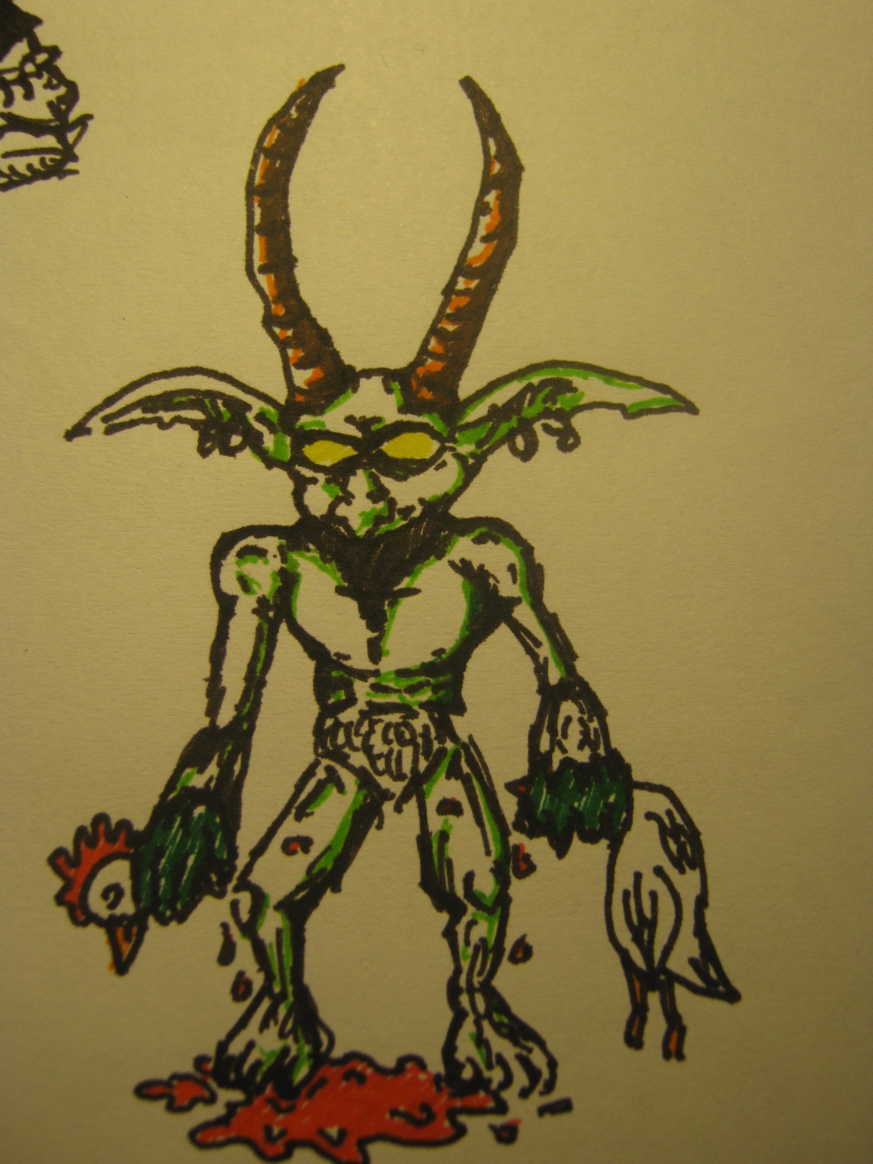 warcraft, sketch, world, warlock 039 s, 1080P, imp, Phone HD Wallpaper