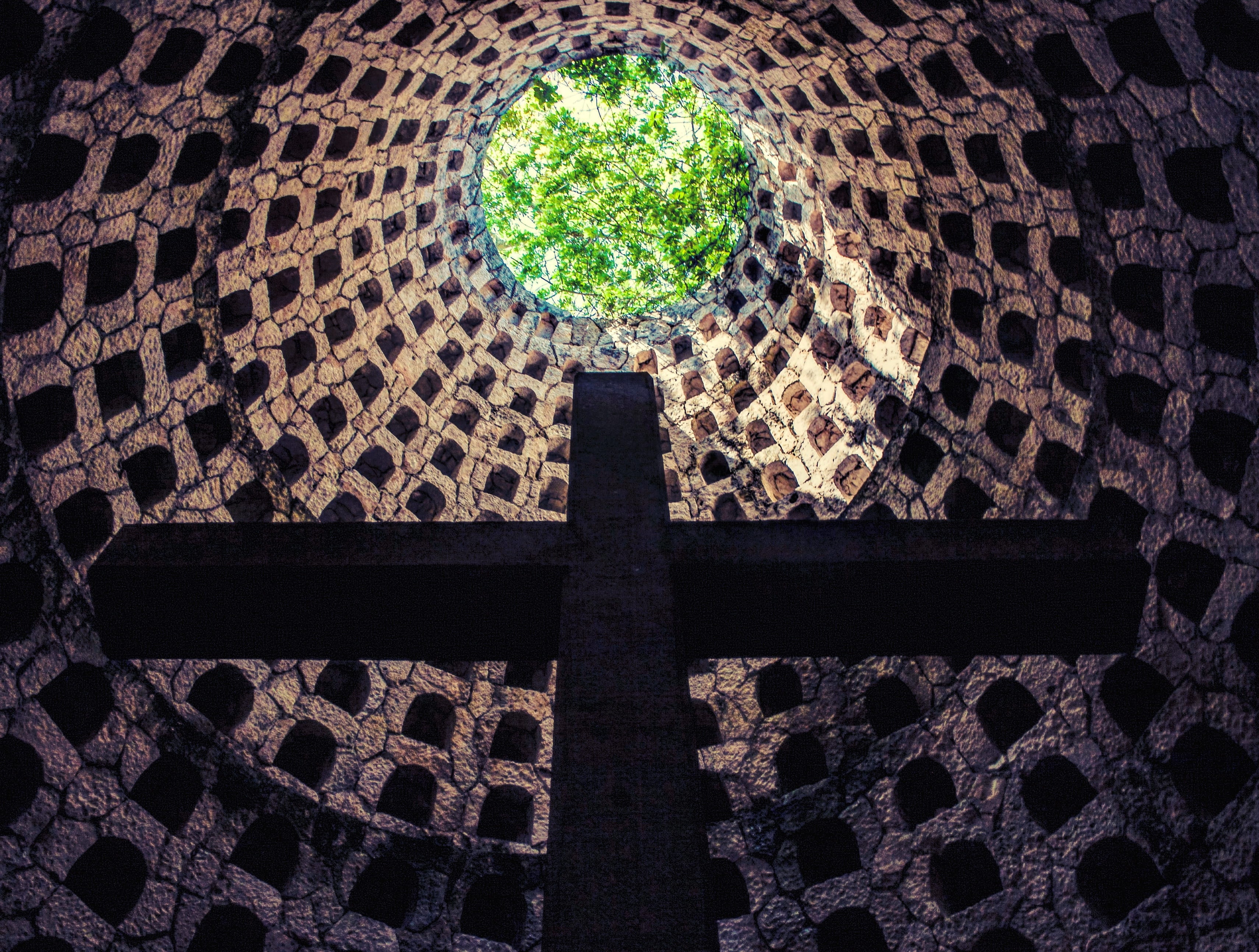 xcaret, stone, Zen, backgrounds, Background, Symmetry, god, landscape, pattern, floral pattern, day, Worship, history, architecture, no people, shape, built structure, HD Wallpaper