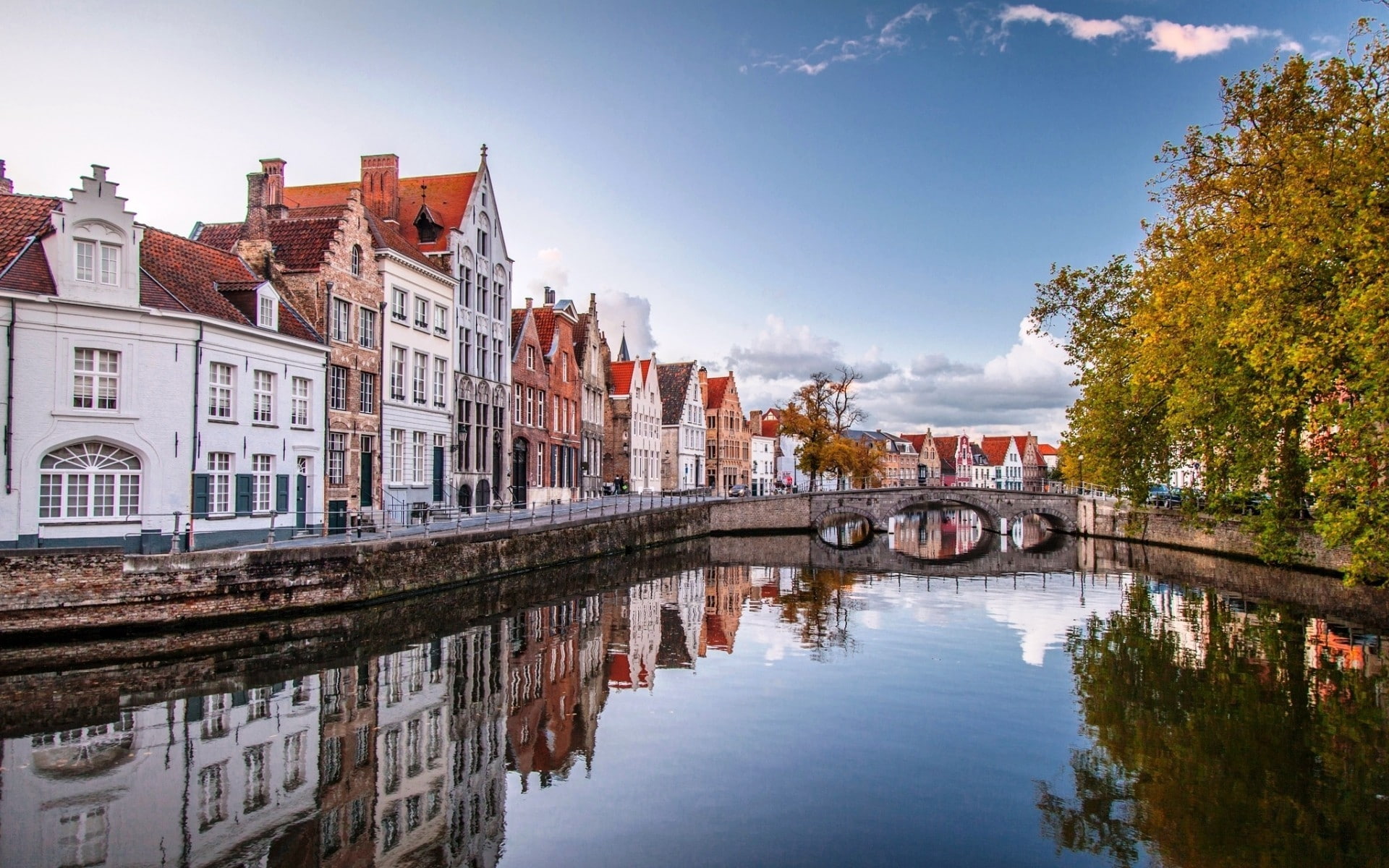 belgium, brugge landscape, brugge pics, brugge, 1080P, HD Wallpaper
