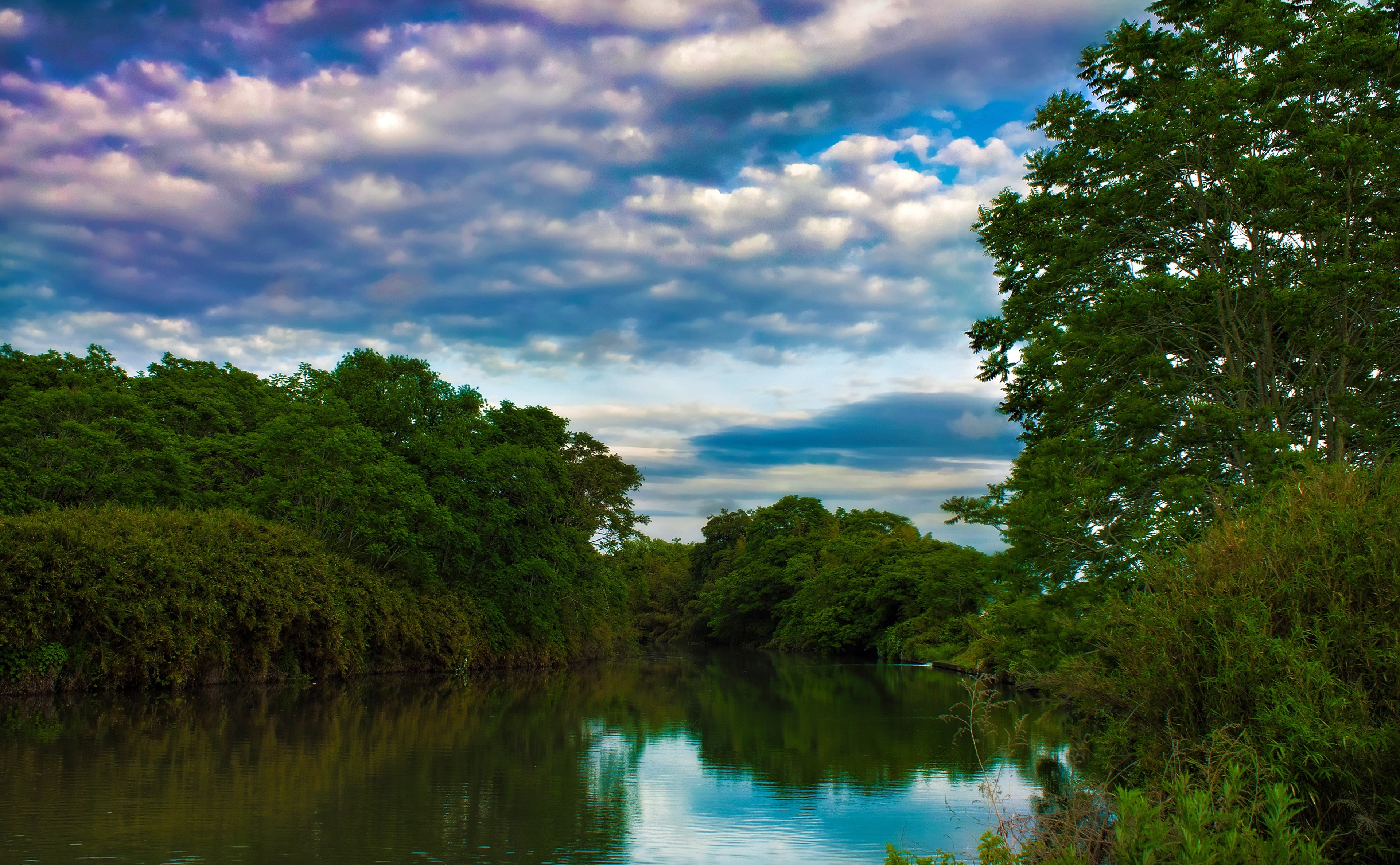 Mikawa, Photography, bend, non-urban scene, outdoors, Oto River, Countryside, green, Water, Chubu, forest, waterfront, tranquility, Clouds, leafed, no people, HD Wallpaper