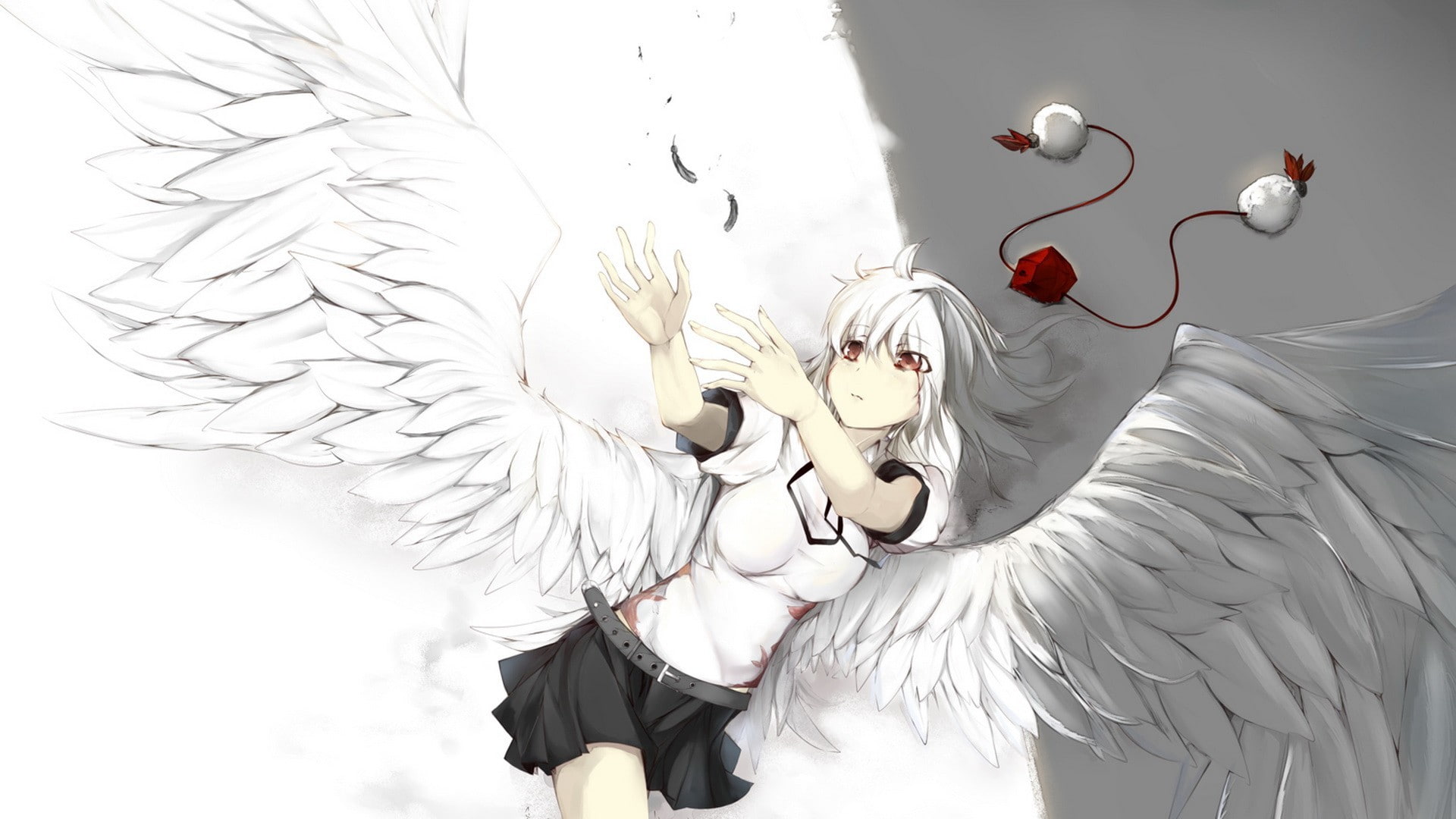anime girls, Touhou, Inubashiri Momiji, anime, 1080P, HD Wallpaper