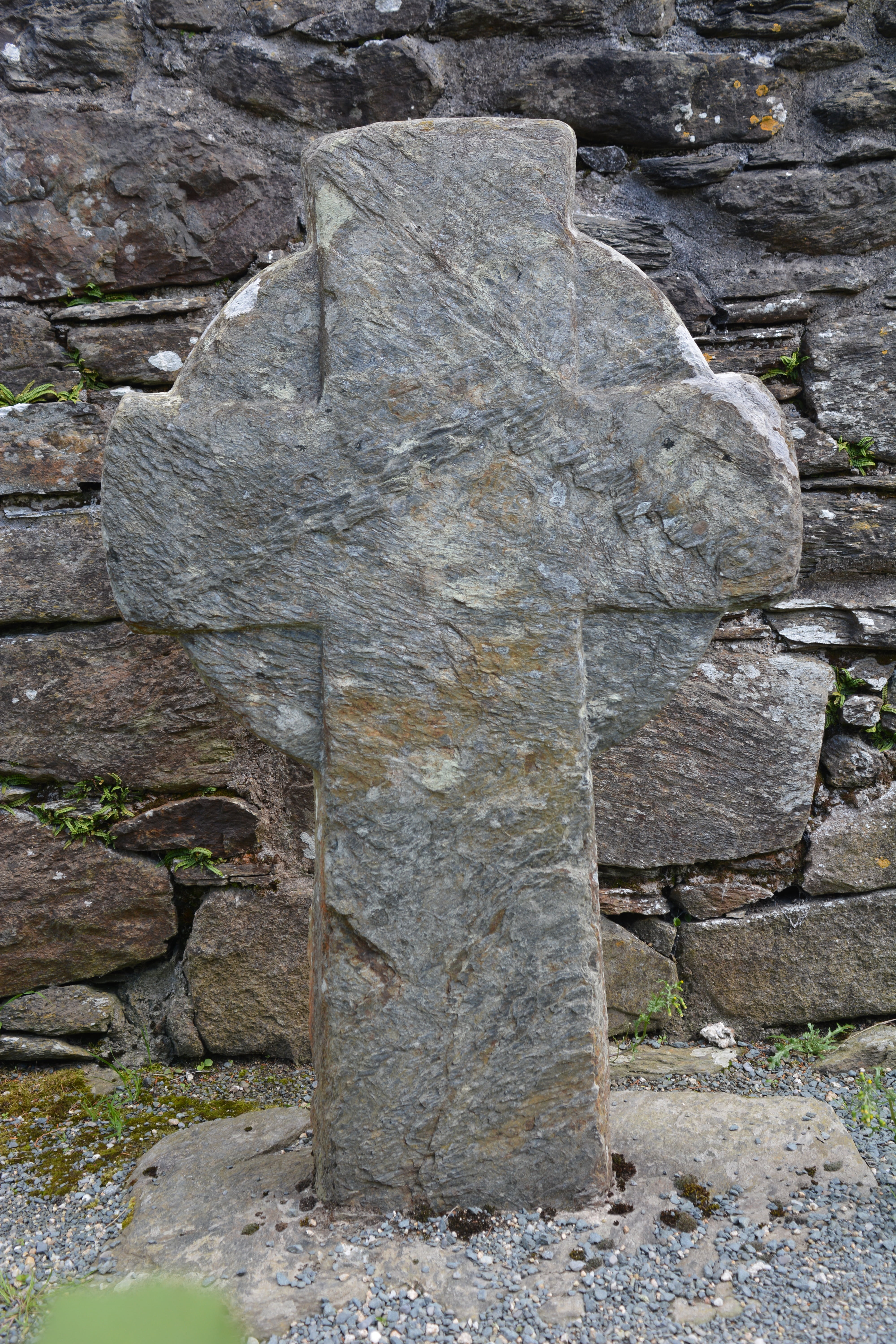 outdoors, glendalough, history, solid, day, ancient, textured, stone Material, rock, built structure, close-up, architecture, rock formation, ancient civilization, Phone HD Wallpaper