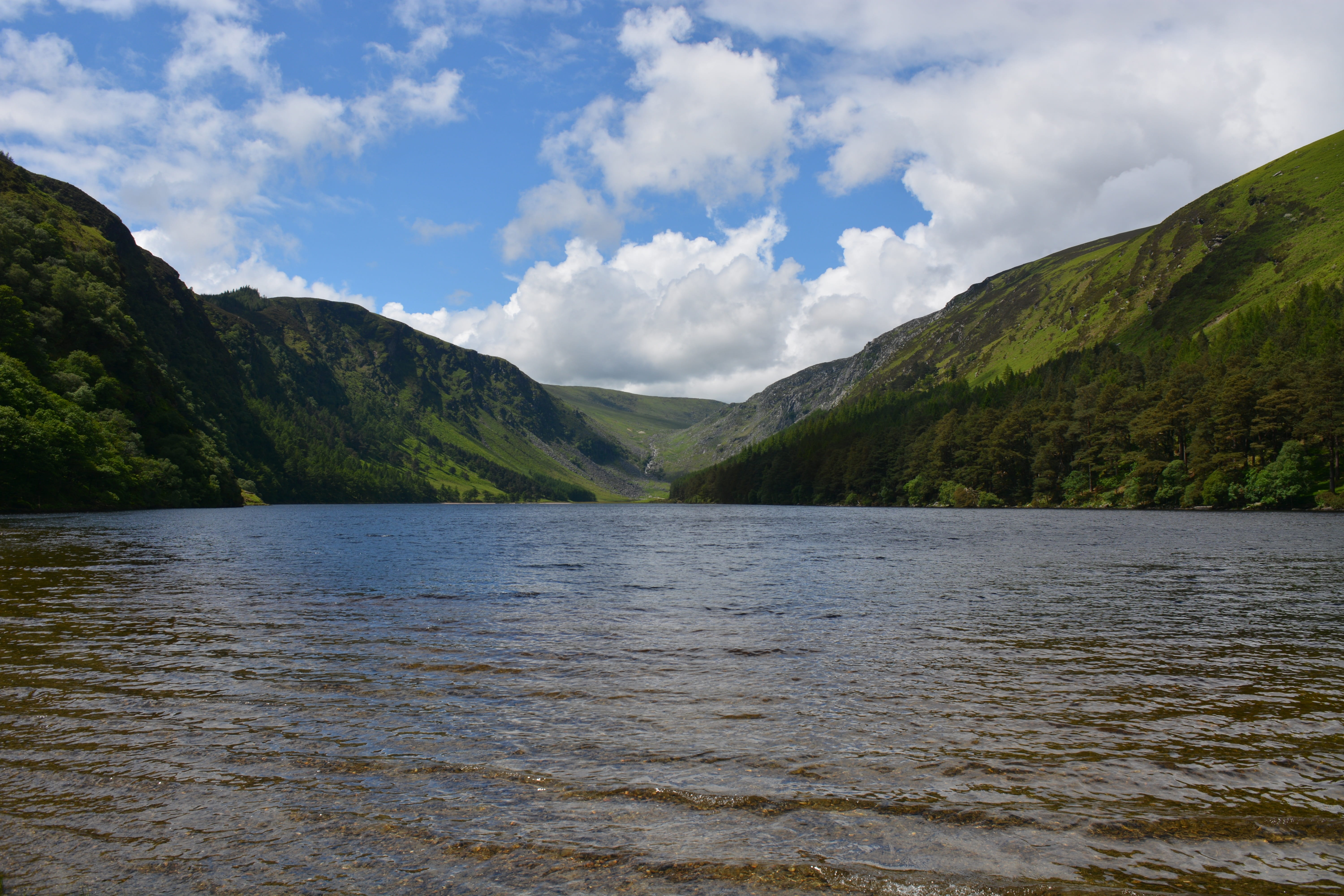 Reserve, non-urban scene, sky, outdoors, mountain range, Nature, waterfront, no people, scenics - nature, water, tranquility, Upper Lake, lake, day, cloud - sky, HD Wallpaper