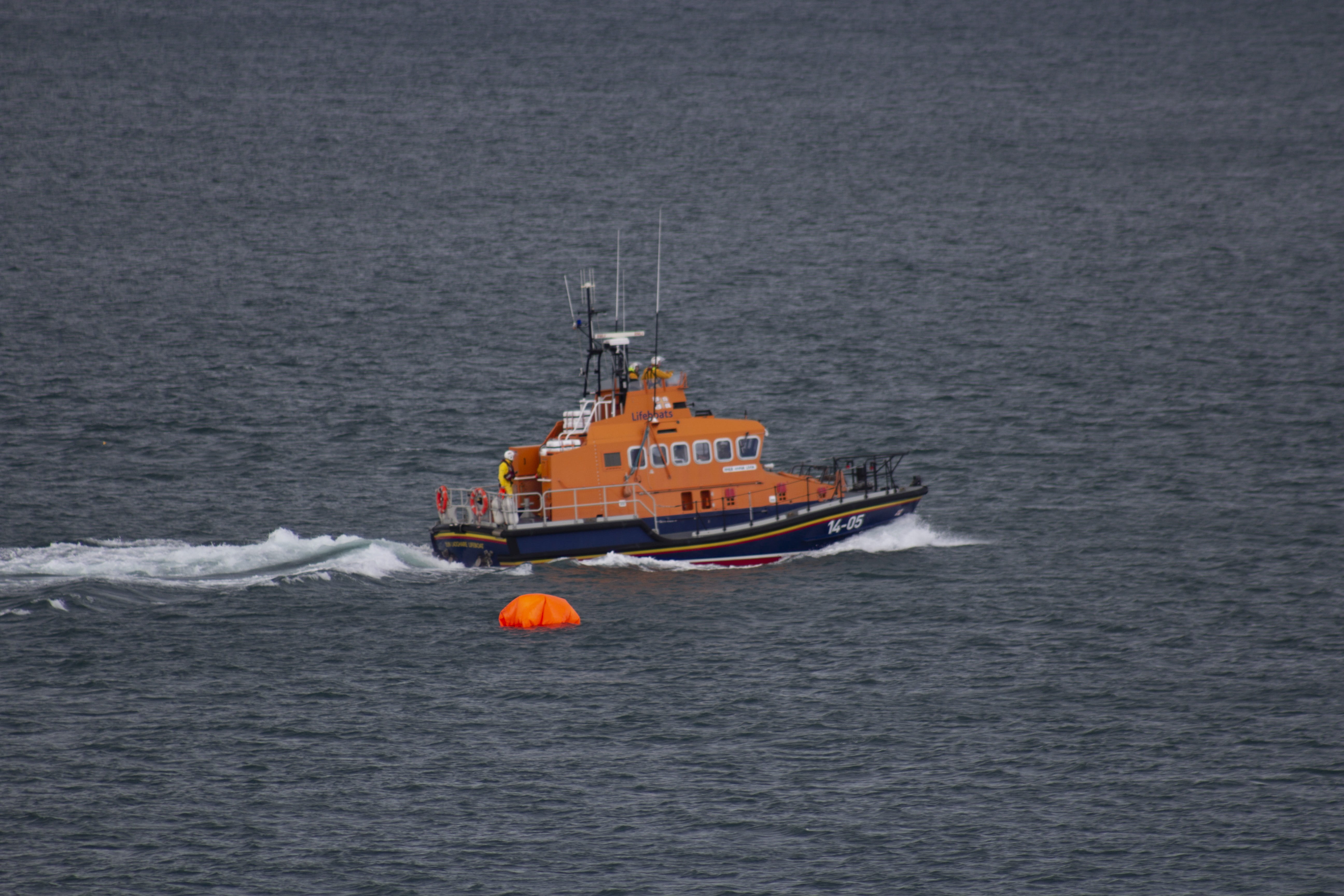 nautical vessel, coast, cruise ship, rescue, orange color, shipping, lifeboats, sailing, summer, ship, travel, bray, water, mode of transportation, motion, HD Wallpaper