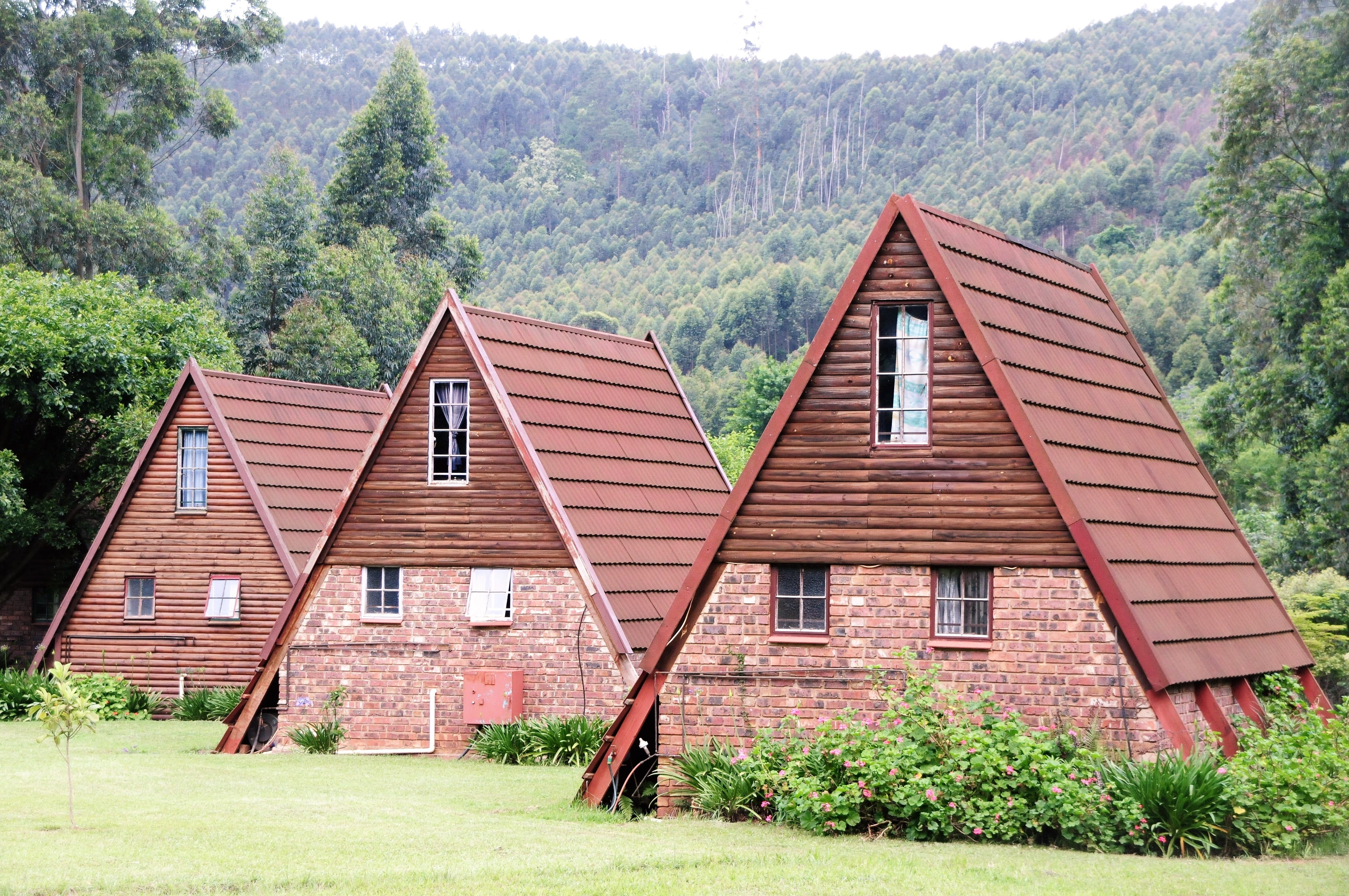 landscape, nature, green color, residential district, south africa, agricultural building, building, architecture, africa, roof, building exterior, no people, HD Wallpaper