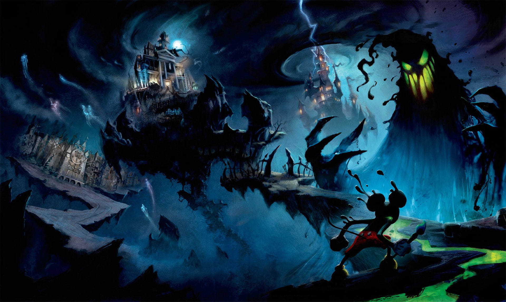 studios, oswald, mickey, epic, junction, point, 1080P, rabbit, disney, lucky, HD Wallpaper