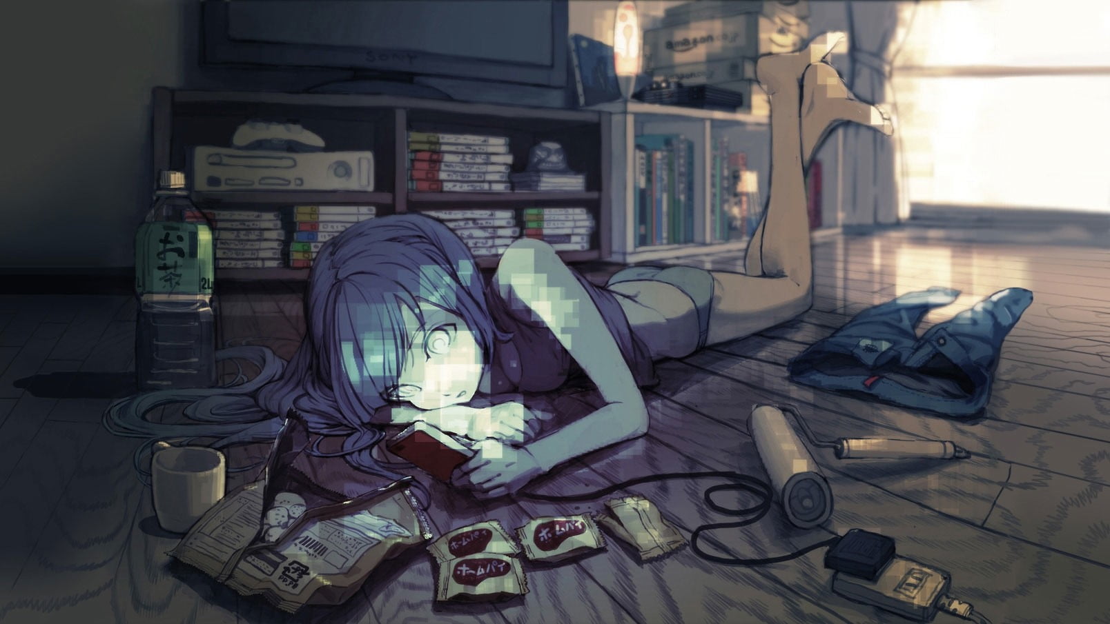 furniture, bed, architecture, flooring, indoors, technology, shoe, day, table, house, equipment, 720P, still life, blue hair, absence, home interior, domestic room, HD Wallpaper