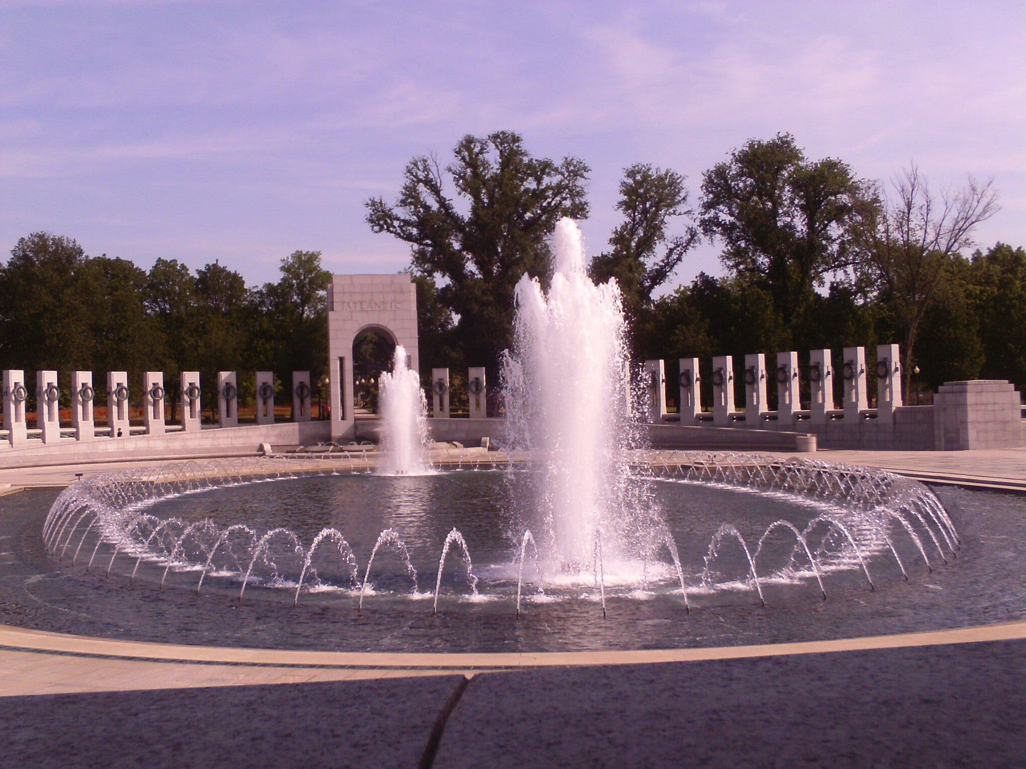 nature and landscapes, d, c, monuments, fountain, 1080P, washington, water, awesone, HD Wallpaper