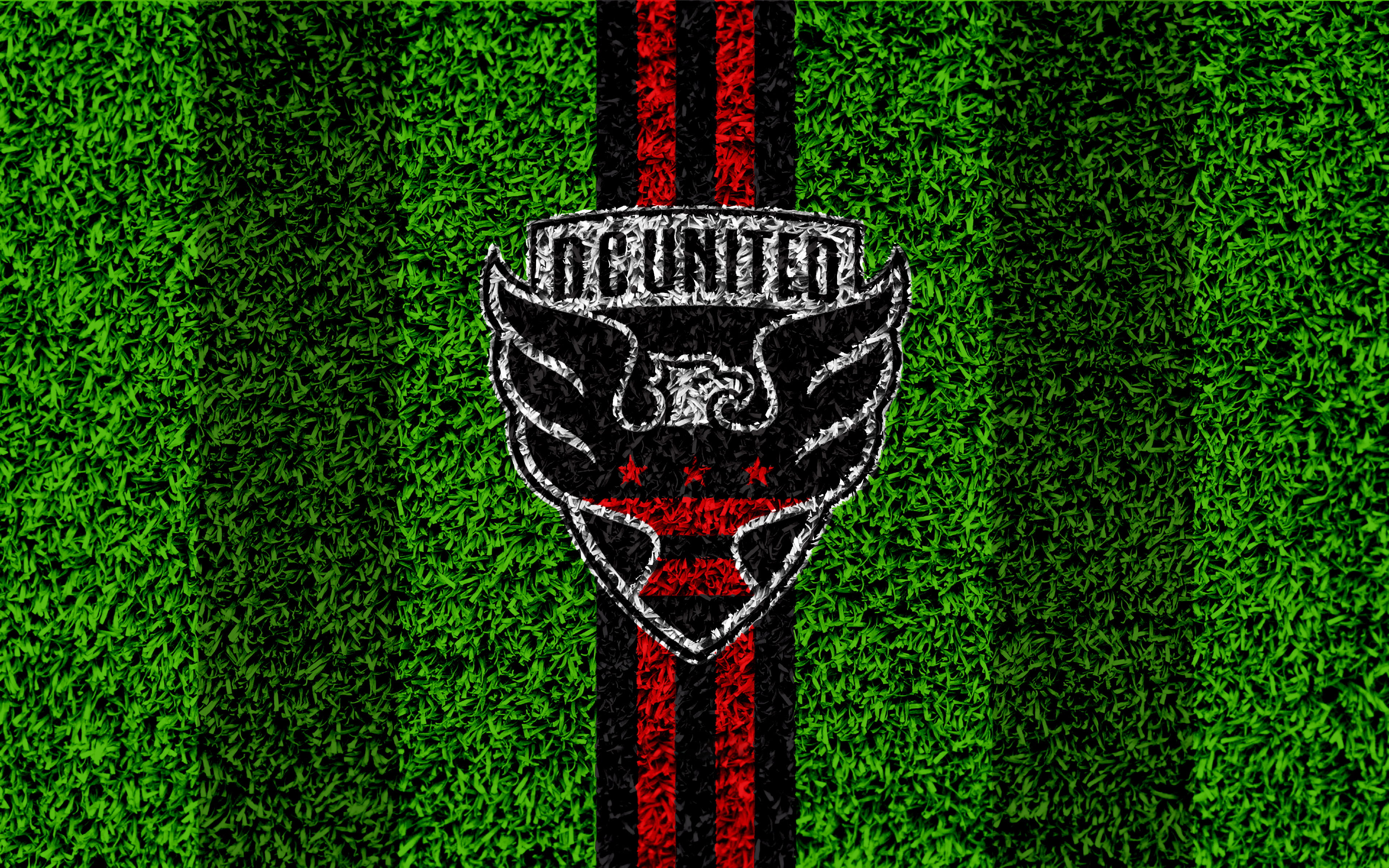 Soccer, D.C. United, MLS, Emblem, Logo, 4K, HD Wallpaper