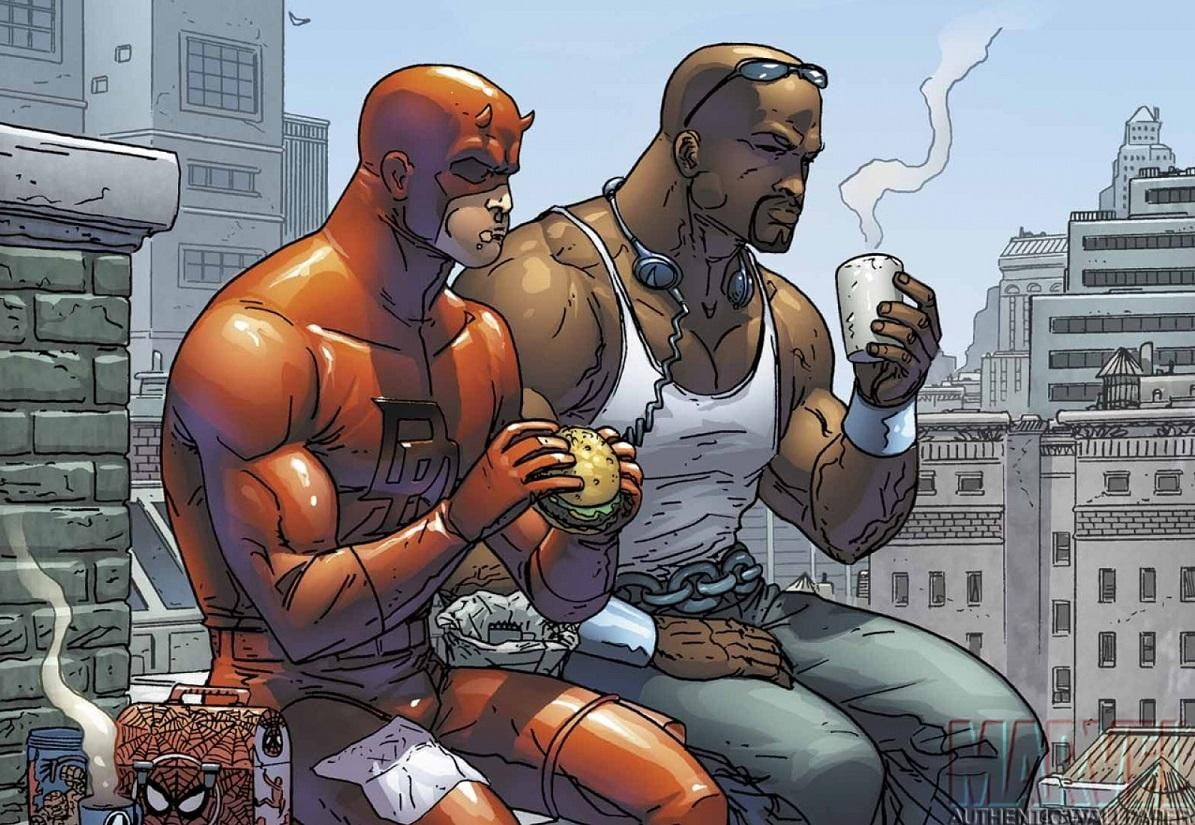 adult, 480P, human body part, digital, built structure, architecture, Luke Cage, comics, lifestyles, marvel, men, body part, city life, day, representation, HD Wallpaper
