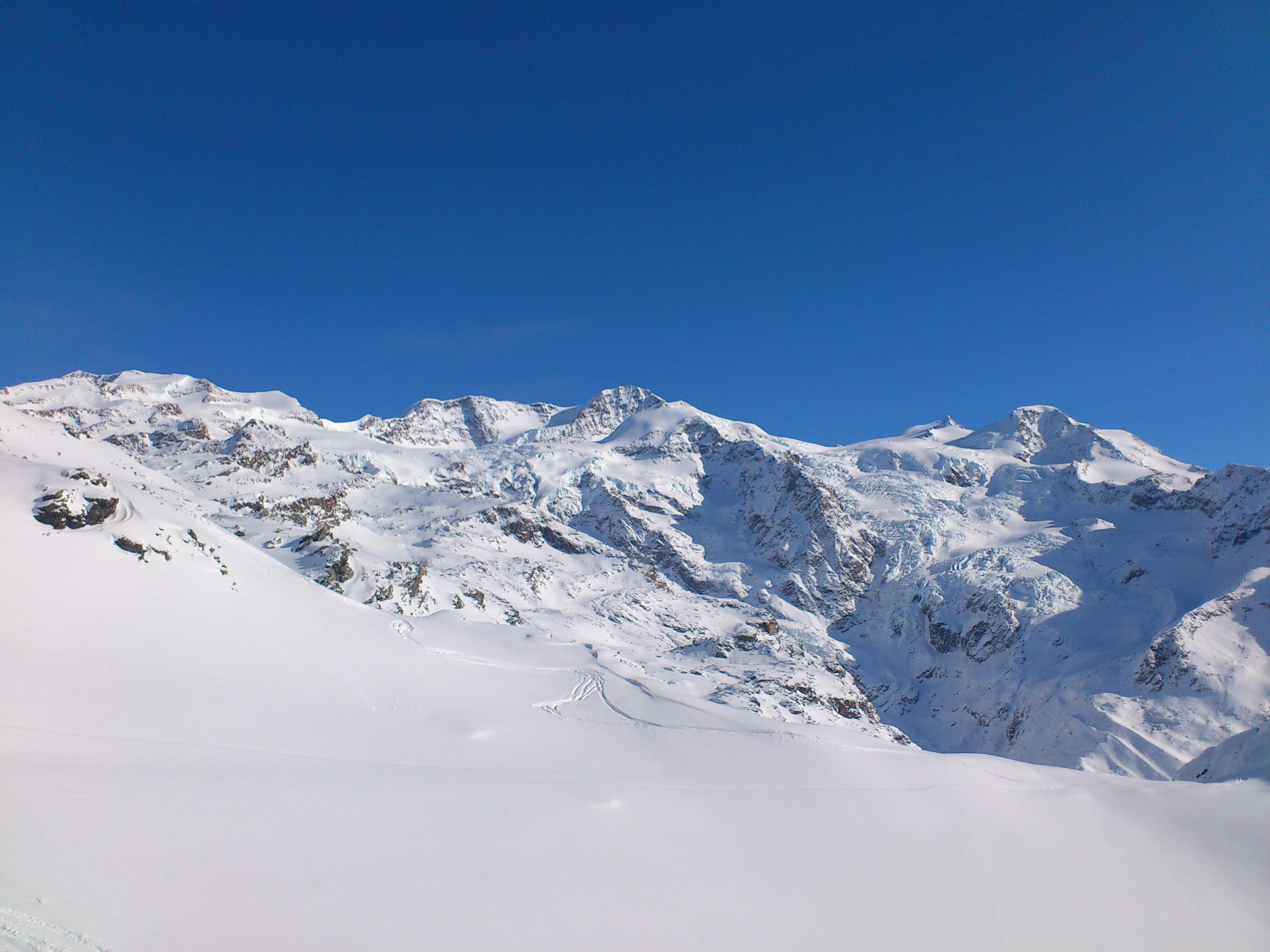 no people, ski slope, sport, winter, loneliness, mountain peak, ice, climb, mountains, tranquil scene, nature, environment, zing, frozen, beauty in nature, HD Wallpaper