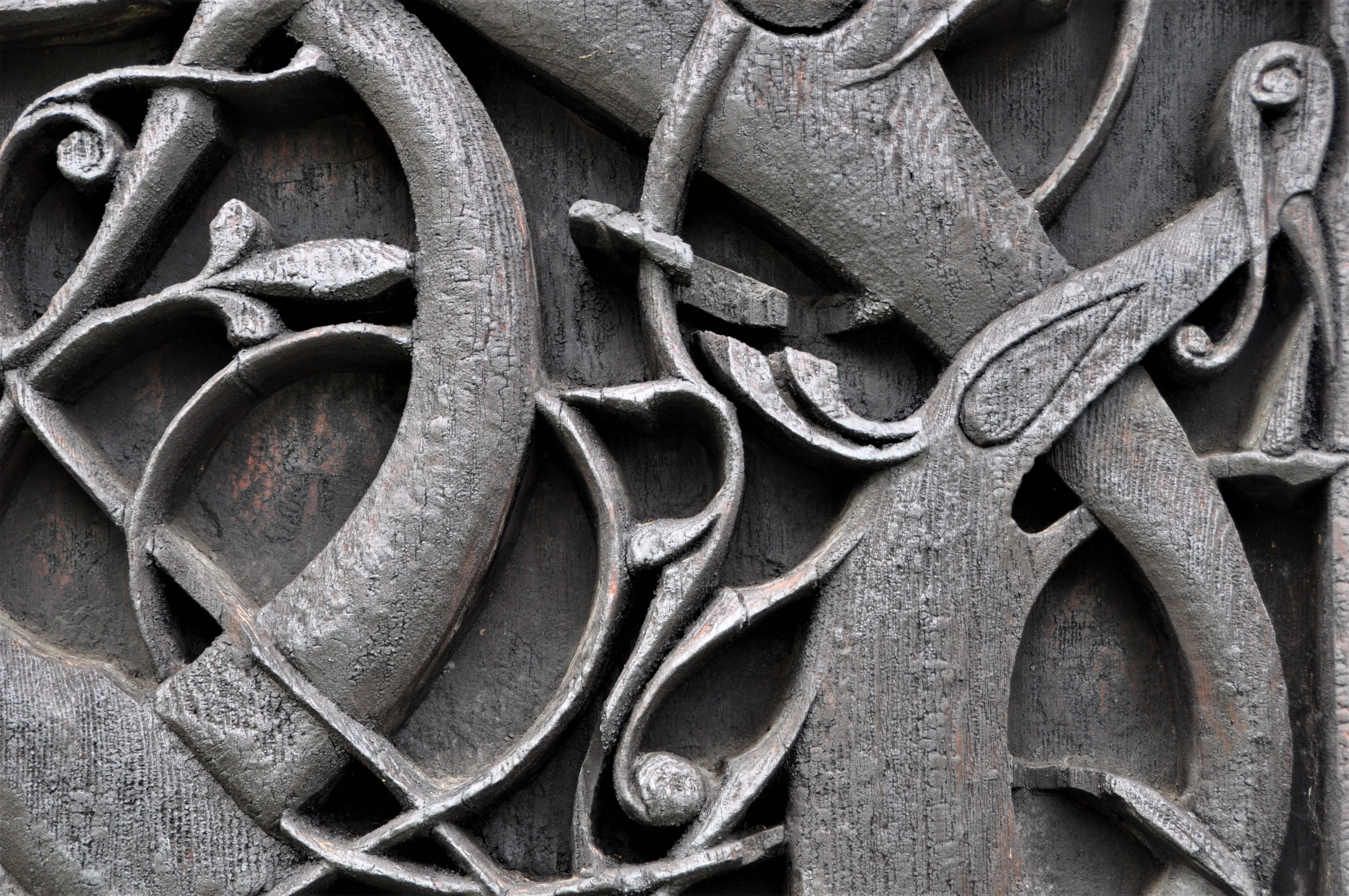 old, Wood, Ornament, abandoned, 4K, large group of objects, full frame, old-fashioned, church jewelry, Relief, urnes, equipment, Carving, iron - Metal, HD Wallpaper