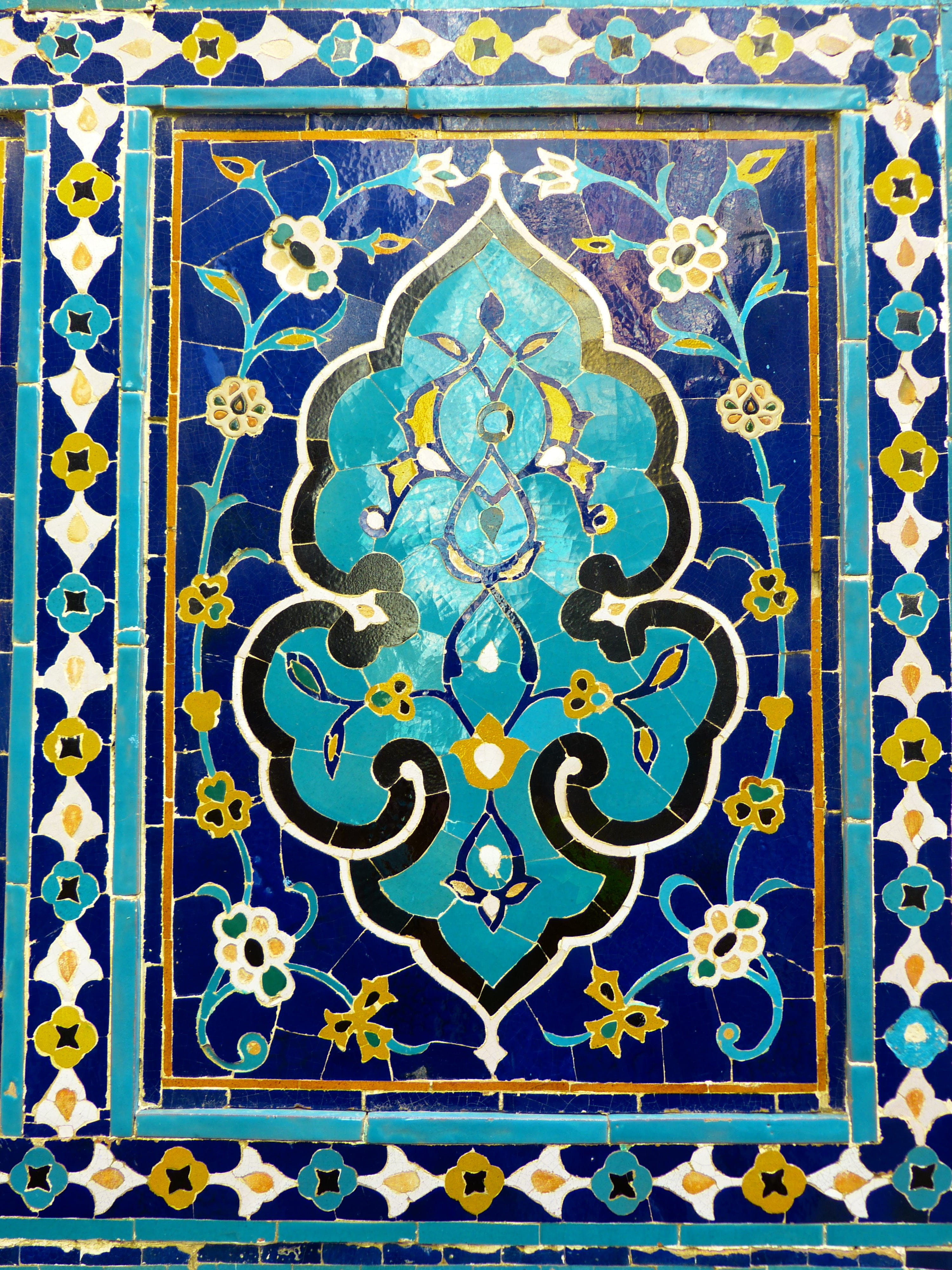 decorative, backgrounds, representation, turquoise, multi colored, pattern, close-up, ceramic, ornate, art, indoors, no people, blue, animal representation, Phone HD Wallpaper