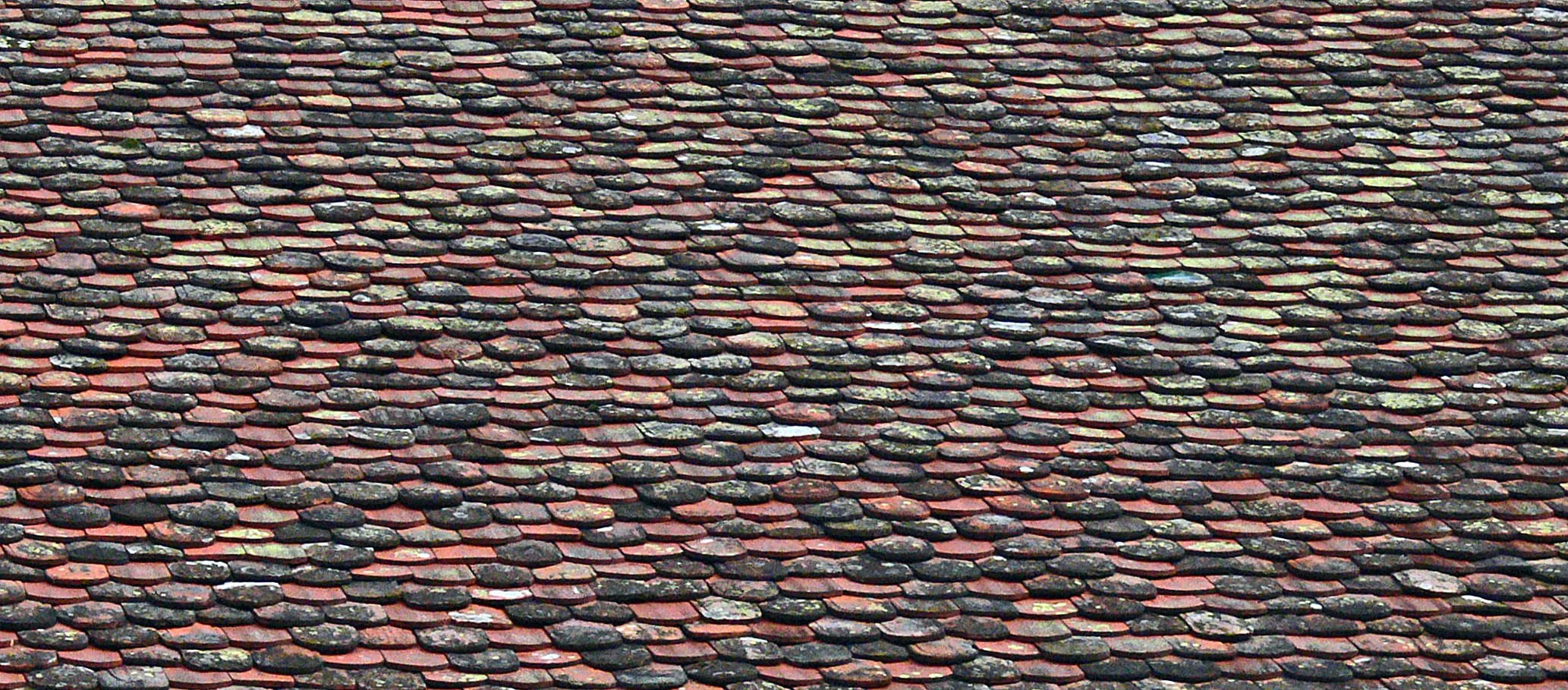 roof, building, 1080P, day, leicester abbey, untitled, large group of objects, shingle, shingle roof, high angle view, pattern, replaced, stone material, HD Wallpaper