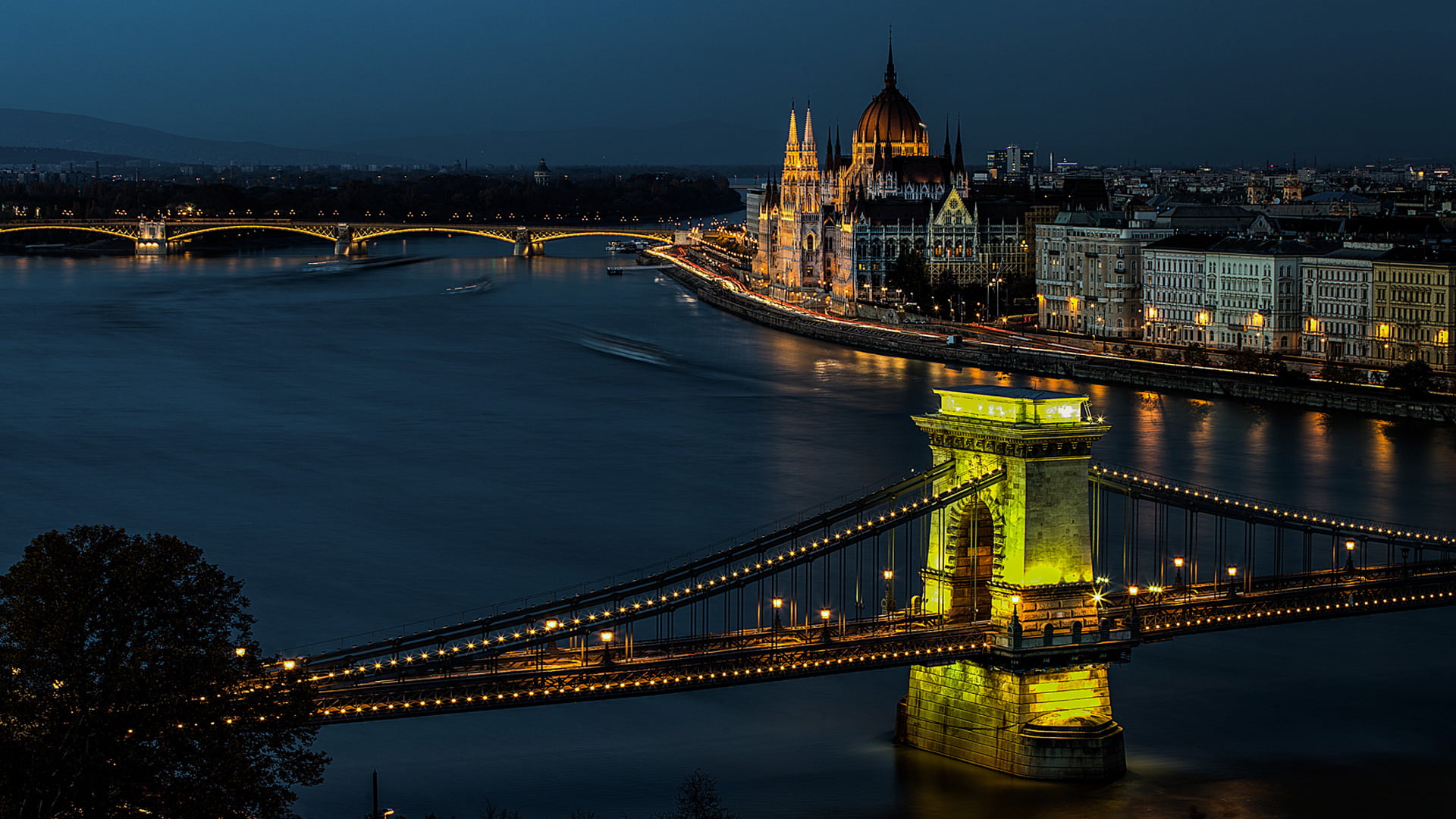 1080P, old, outdoors, cityscape, skyscraper, tourist, evening, landmark, connection, manhattan, built structure, scene, no people, famous, suspension bridge, HD Wallpaper