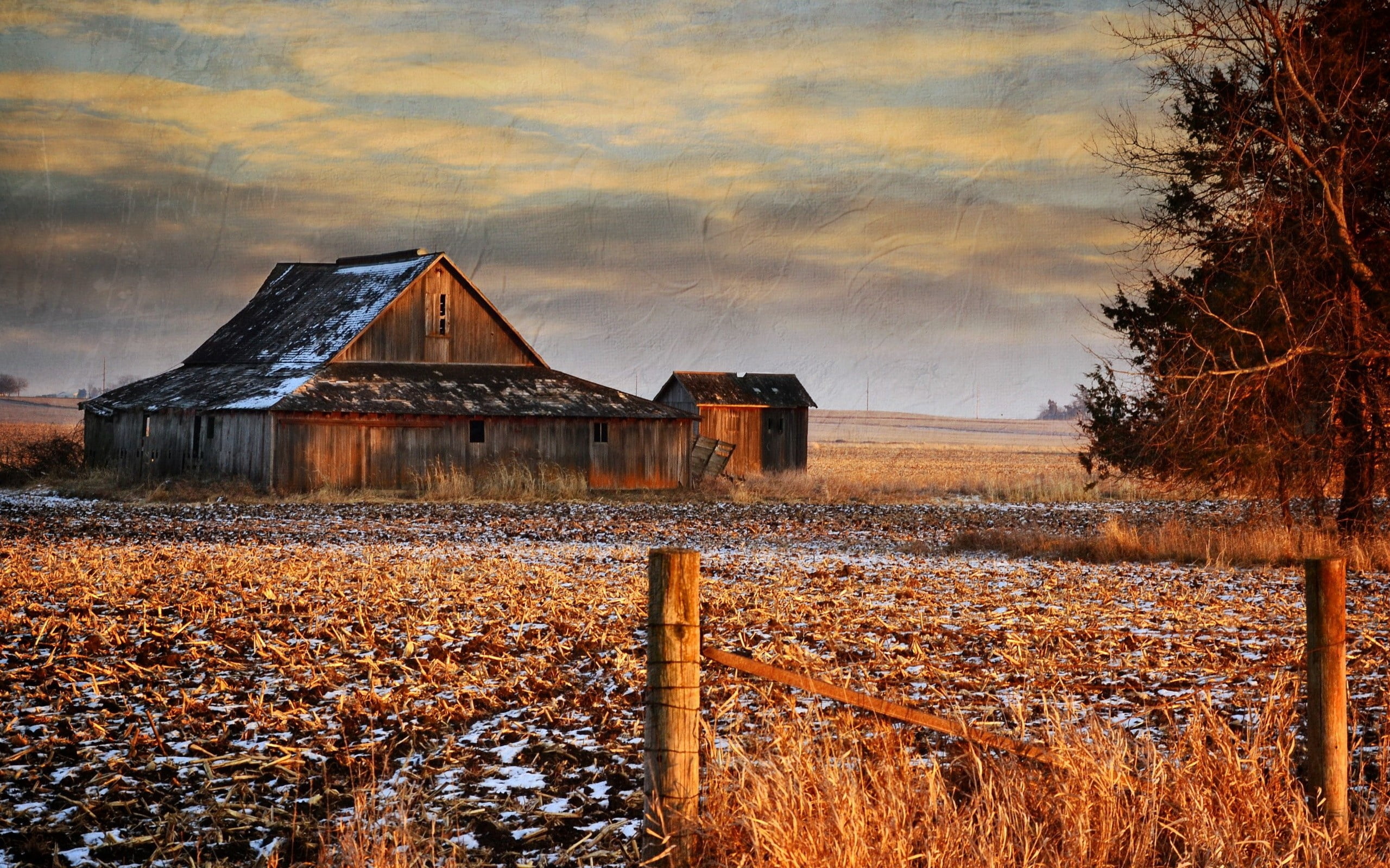red, uSA, forest, non-Urban Scene, no People, 2K, winter, old-fashioned, landscape, abandoned, old, beauty In Nature, autumn, rural Scene, grass, wood - Material, HD Wallpaper