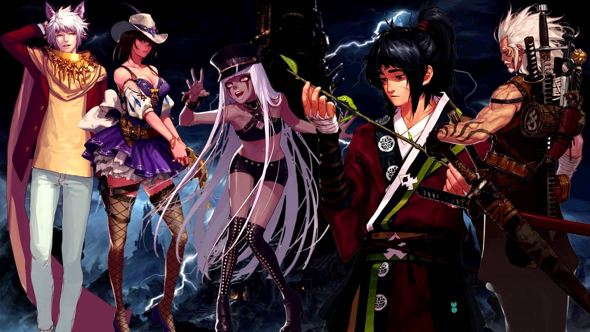 rpg, fantasy, anime, mmo, dungeon, fighter, online, action, 1080P, fighting, HD Wallpaper