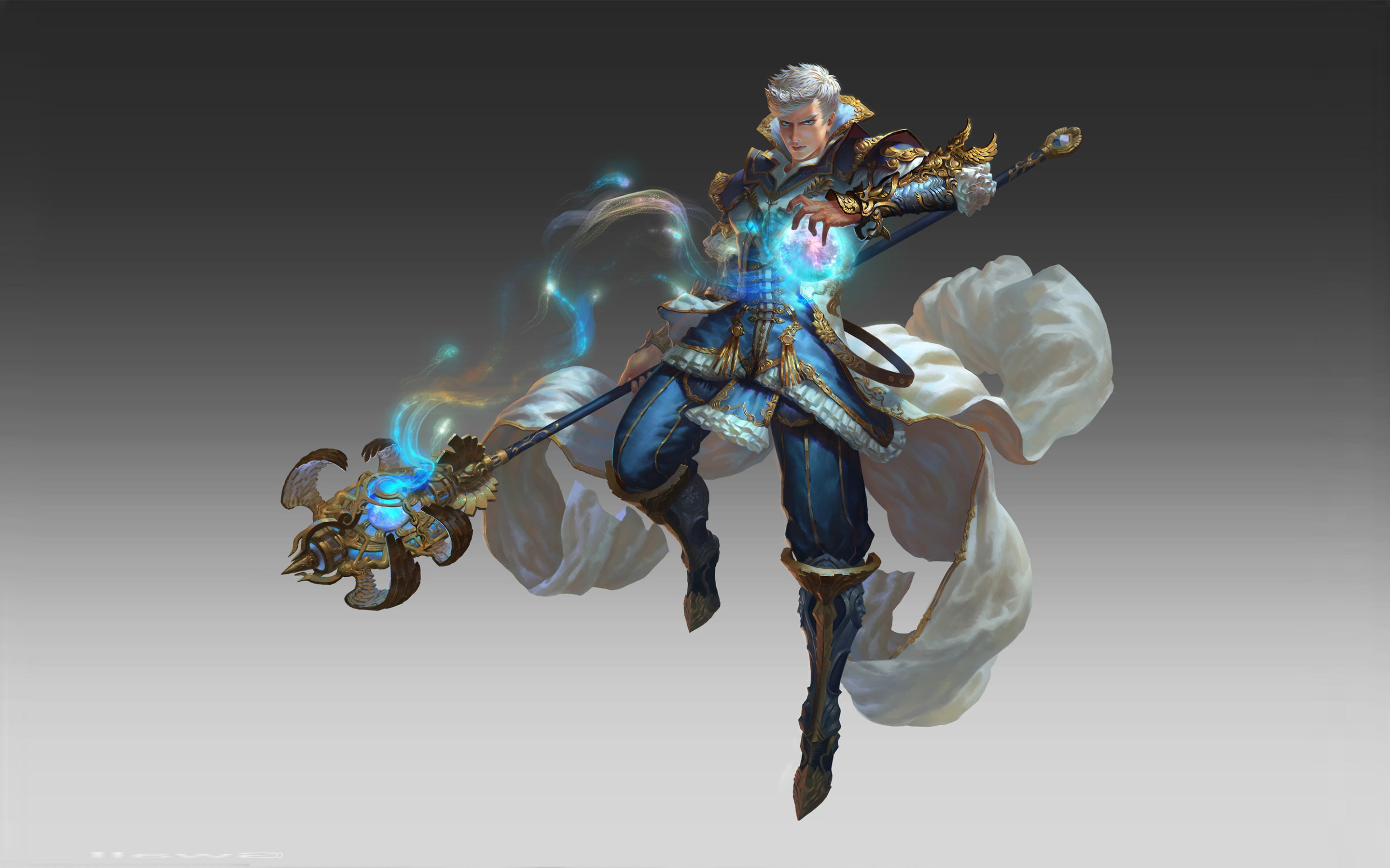 male likeness, no people, widescreen, illuminated, art, fantasy, scepter, representation, mid-air, 2K, power, studio shot, hd, boy, digital composite, HD Wallpaper