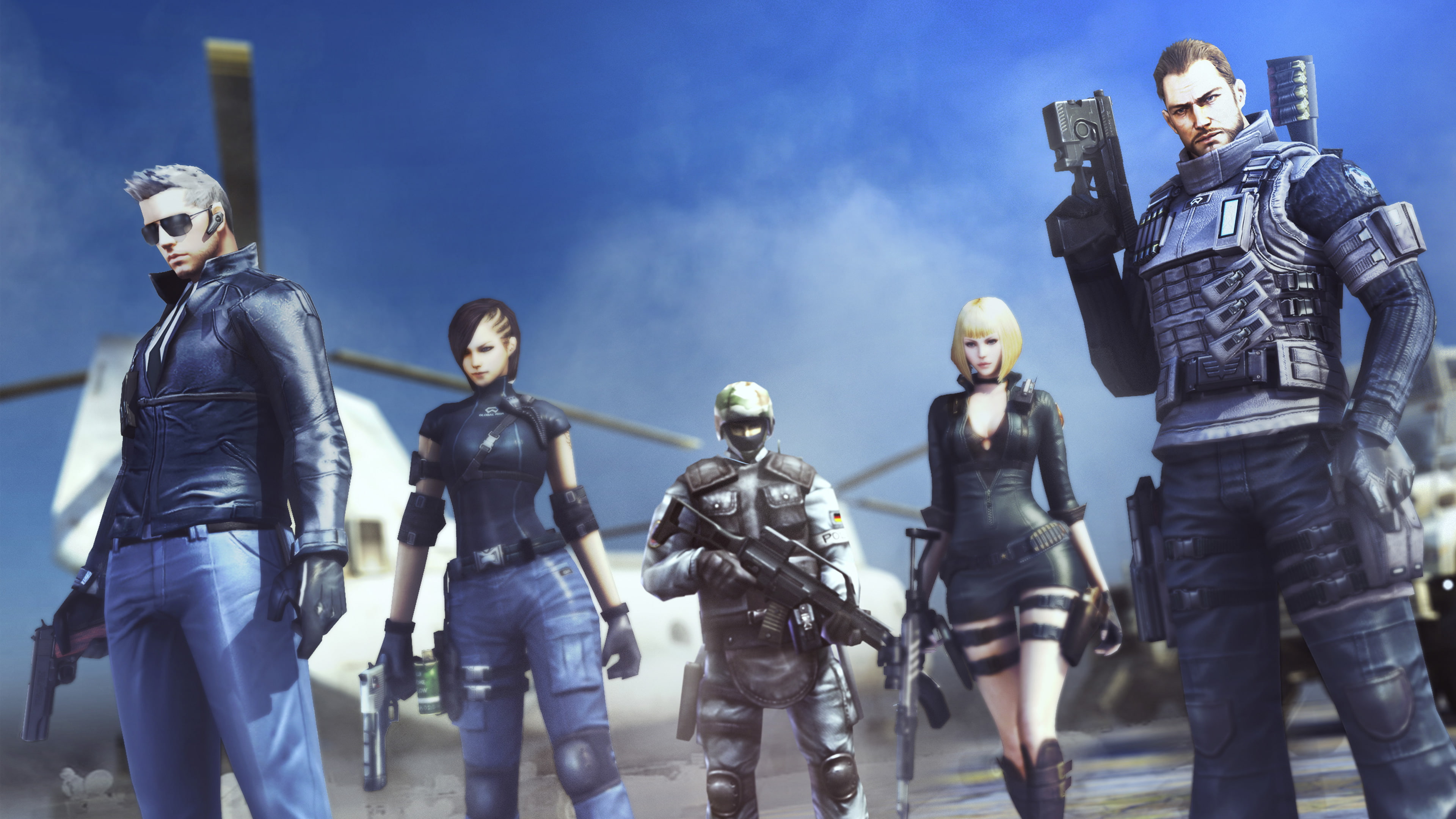 4K, CrossFire, digital, 4K, HD Wallpaper