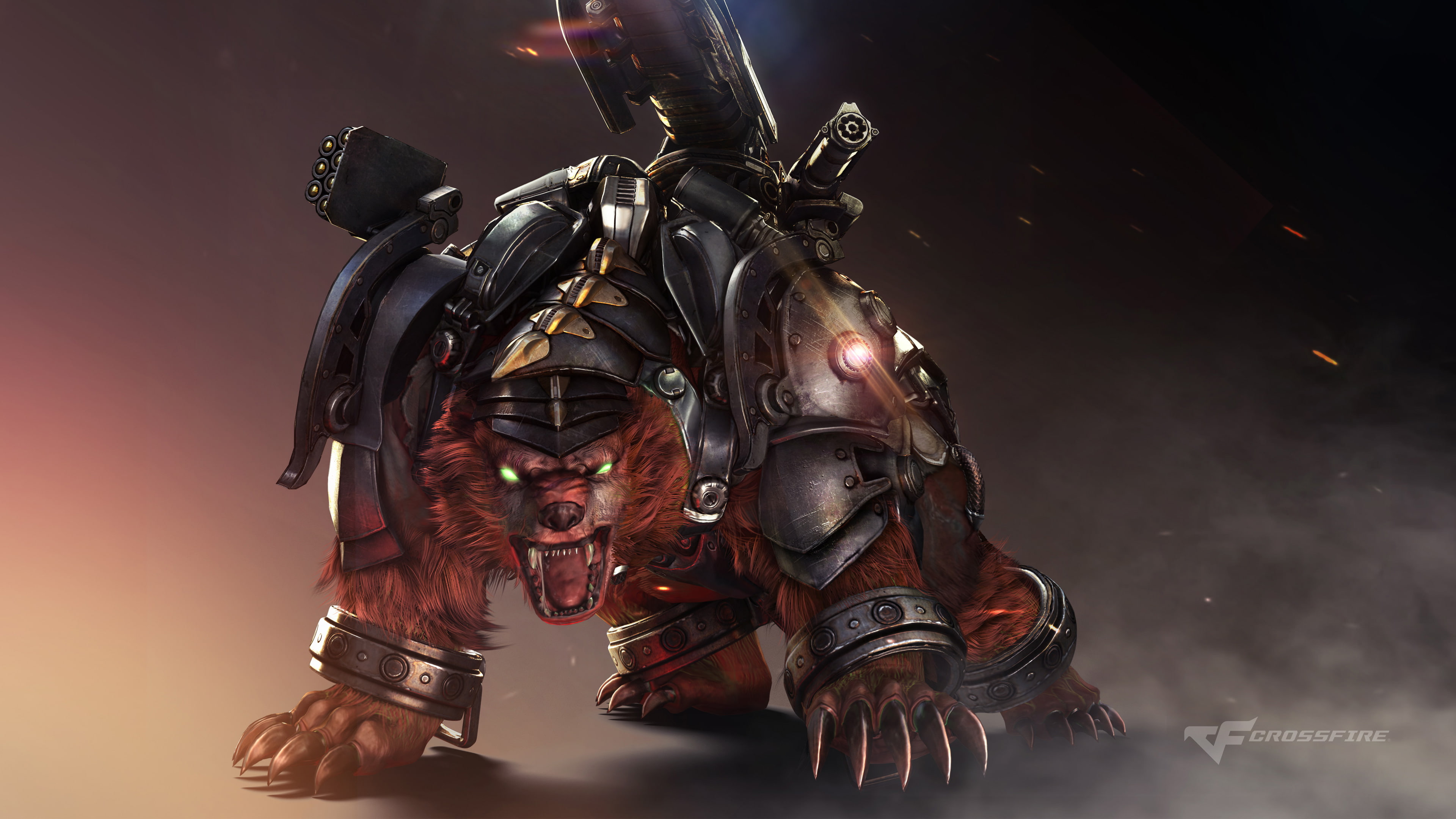 armed forces, technology, no people, architecture, robot, the past, art and craft, 4K, CrossFire, representation, Big Bear, animal wildlife, studio shot, HD Wallpaper