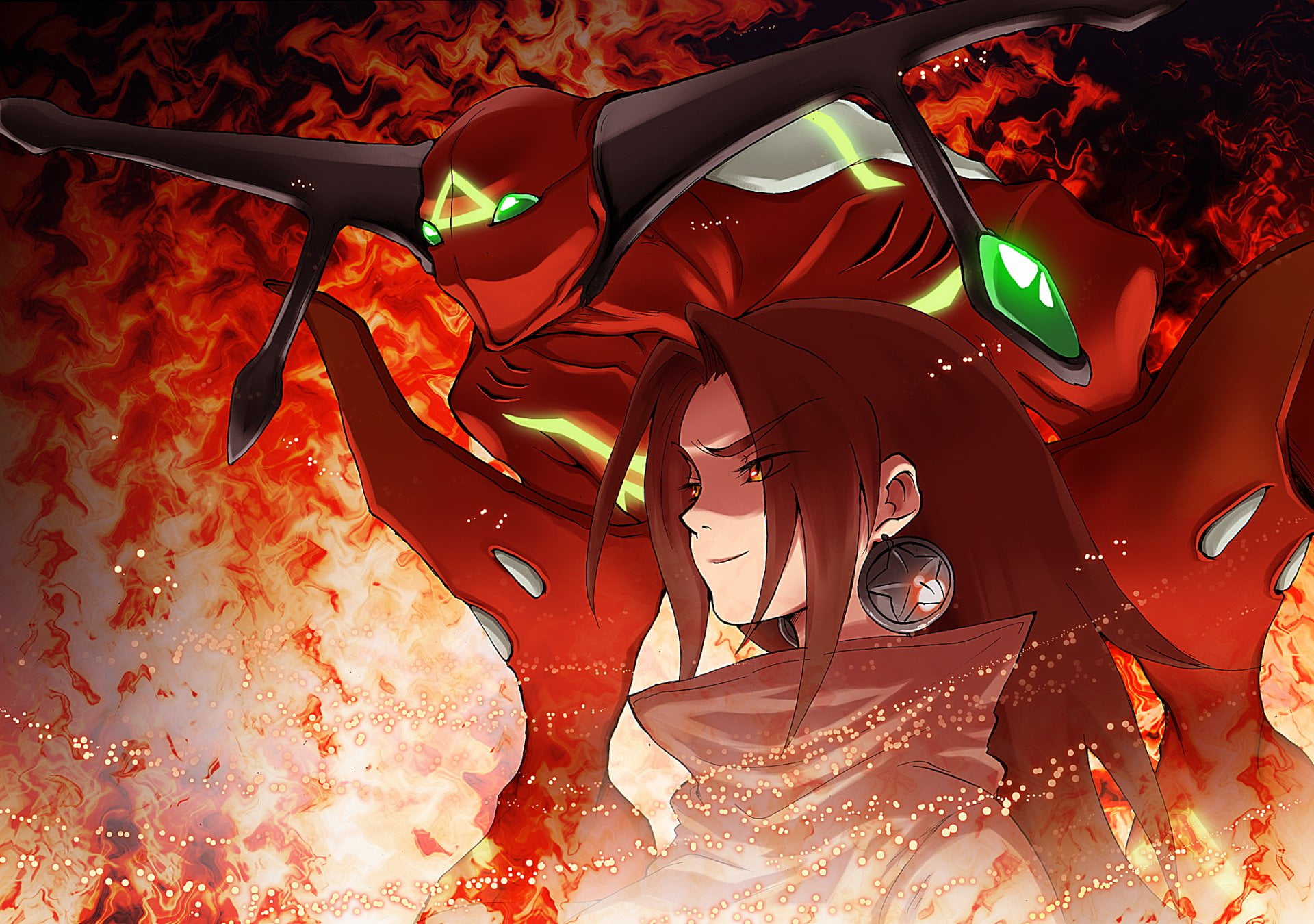 1080P, wet, art and craft, glass - material, lighting equipment, Shaman King, stage, close-up, mode of transportation, arts culture and entertainment, HD Wallpaper