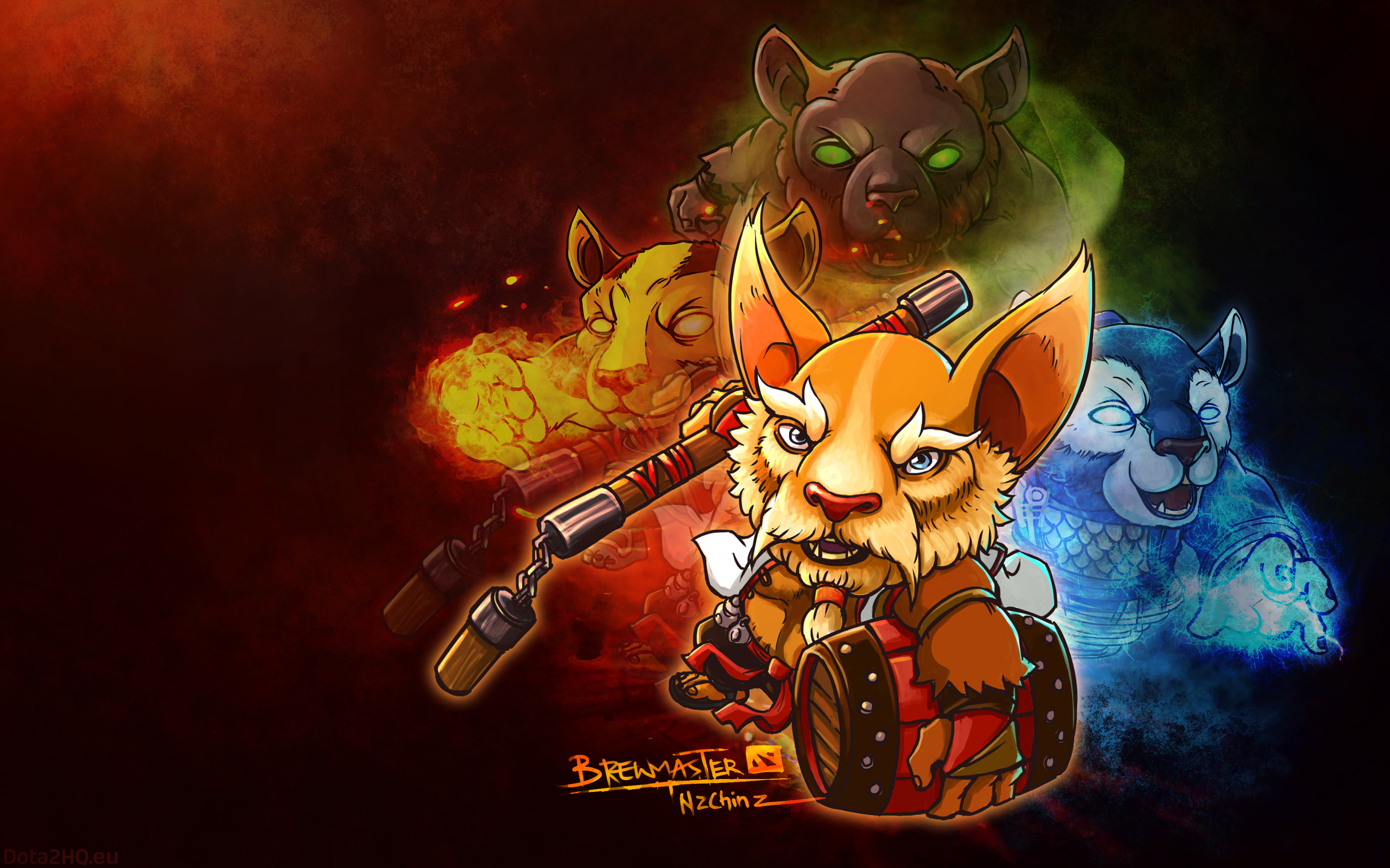 electric guitar, character, mystery, cartoon, domestic Cat, black Color, art, backgrounds, fear, illustration, music, rock music, primal split, evil, musical equipment, HD Wallpaper
