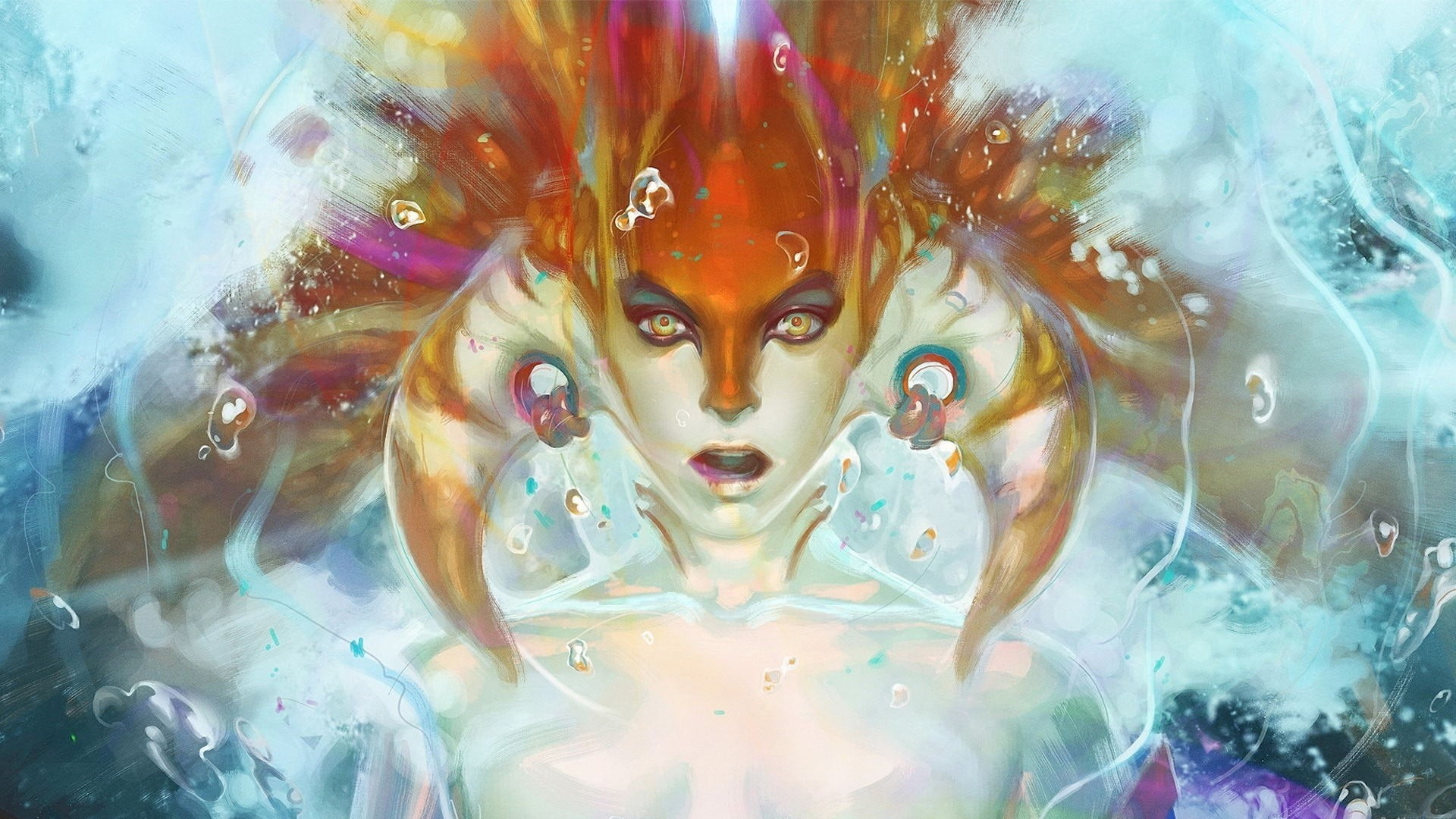 arts culture and entertainment, indoors, digital composite, looking at camera, ornate, representation, day, human representation, Dota 2, multi colored, HD Wallpaper