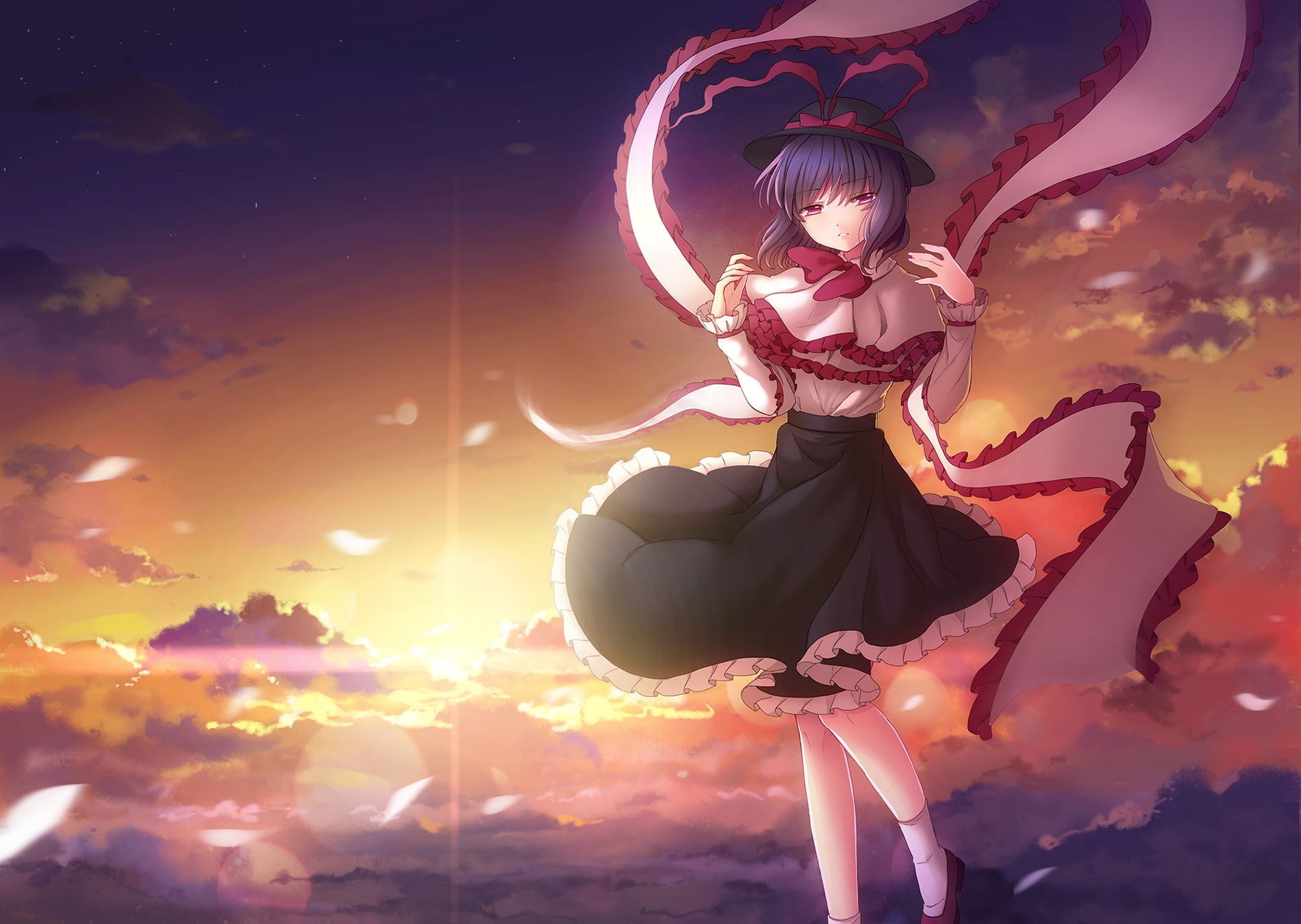 Touhou, Iku Nagae, 720P, Anime, HD Wallpaper