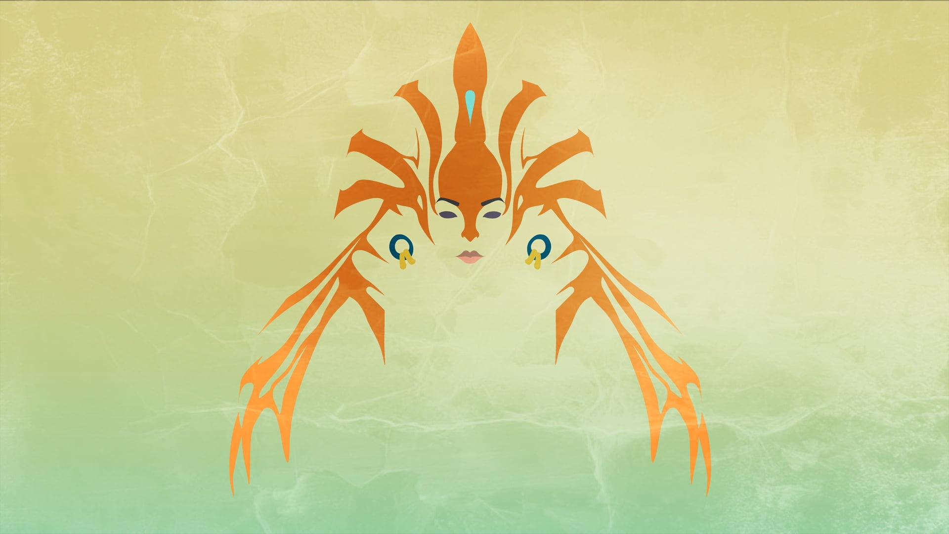 symbol, orange color, animal wildlife, naga, food, design, dota 2, paint, no people, close-up, backgrounds, illustration, computer Graphic, digital composite, HD Wallpaper