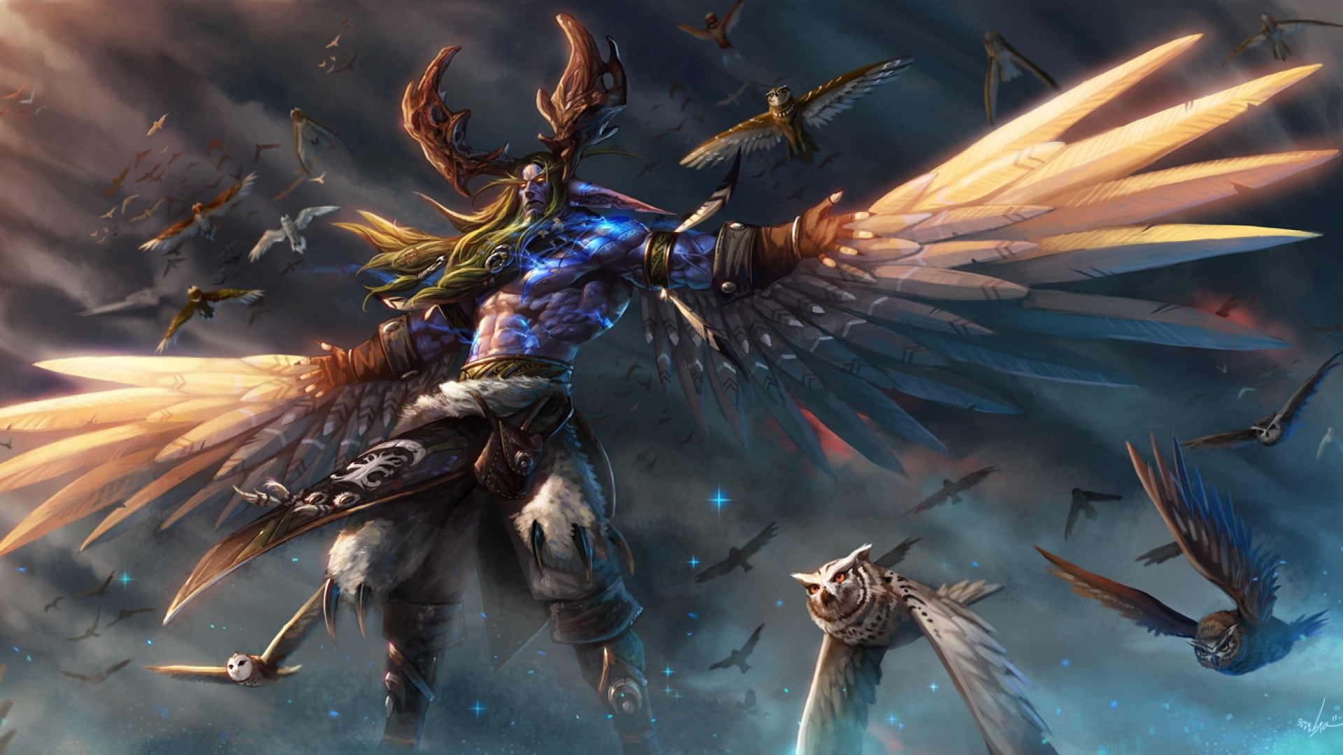 Warcraft, Malfurion Stormrage, 1080P, Video Game, World Of Warcraft, HD Wallpaper