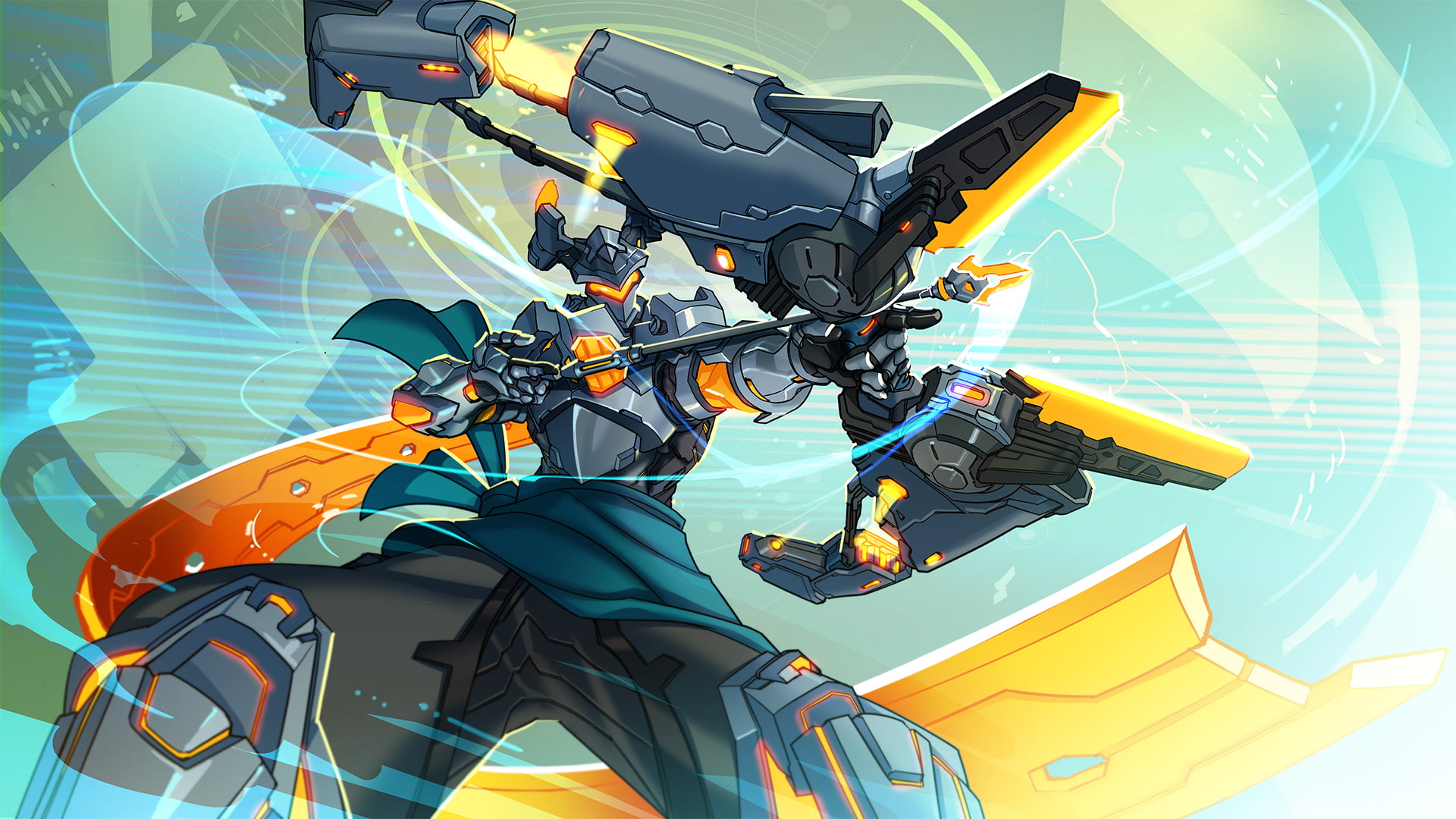 futuristic, video games, Sha Lin (Paladins), Arrow, digital art, bow, Video Game Heroes, video game art, 1080P, Paladins: Champions of the Realm, HD Wallpaper
