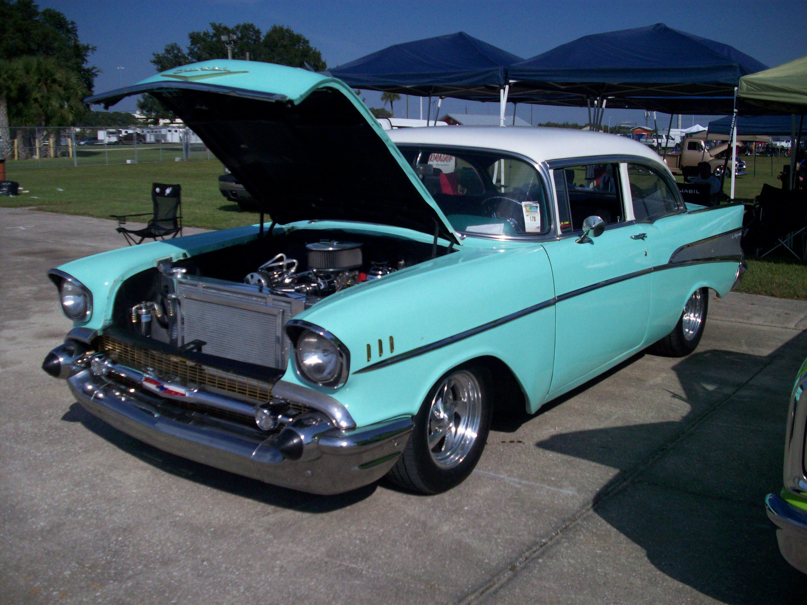 1957, 2K, bowtie, classic, chevy, HD Wallpaper