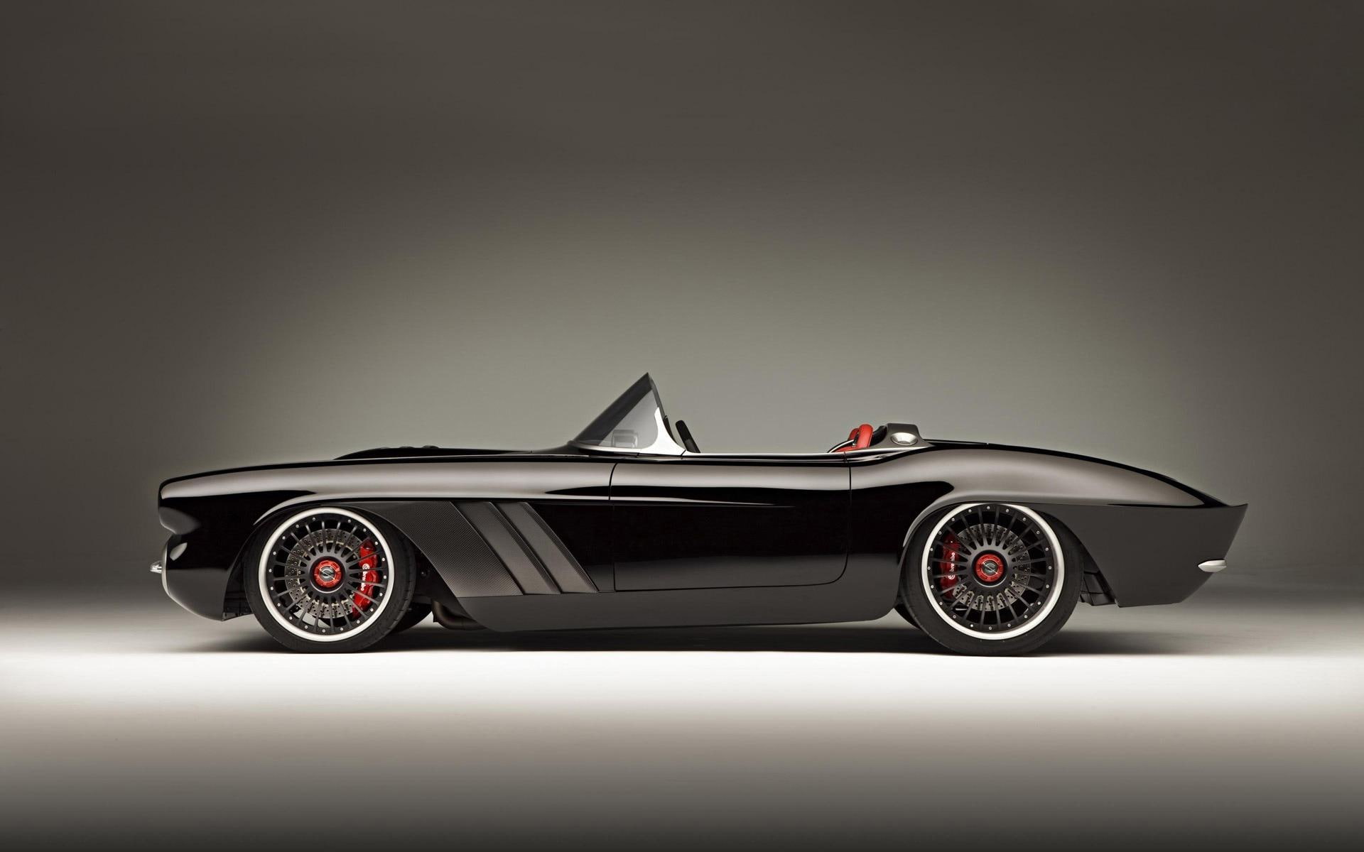 bowtie, roadster, classic, vette, cars, chevy, 1080P, HD Wallpaper