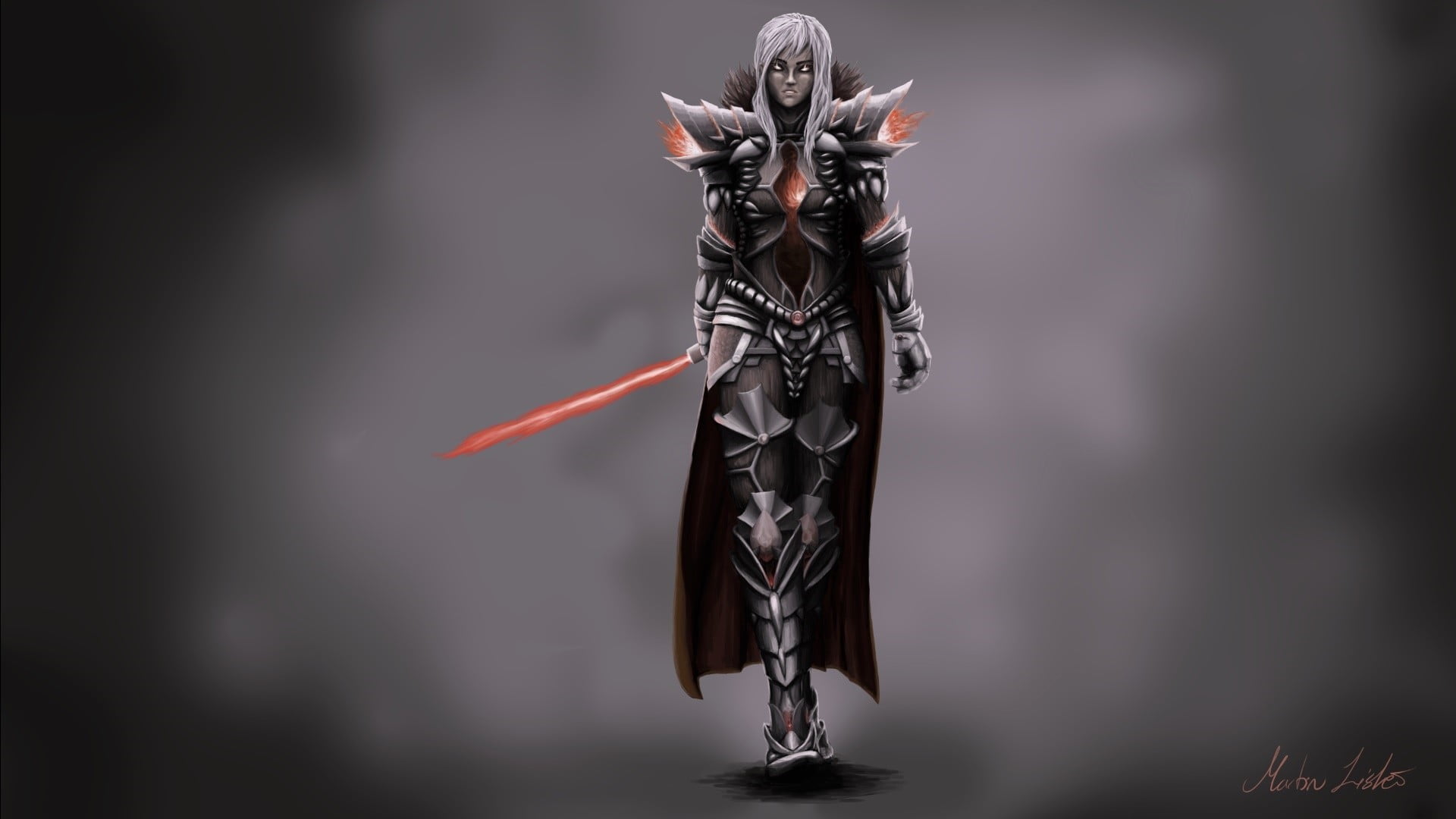 women, indoors, sword, close-up, warrior, representation, carving - craft product, studio shot, red, human representation, sculpture, art and craft, weapon, HD Wallpaper