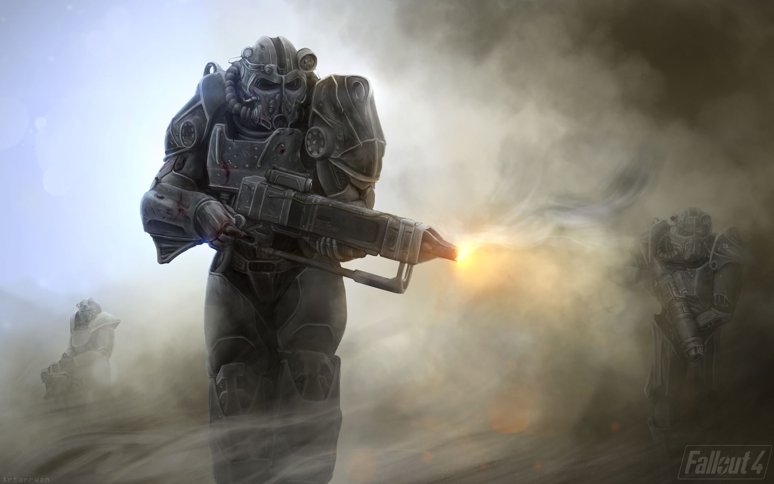 fallout, 2K, fallout 4, paladins, HD Wallpaper