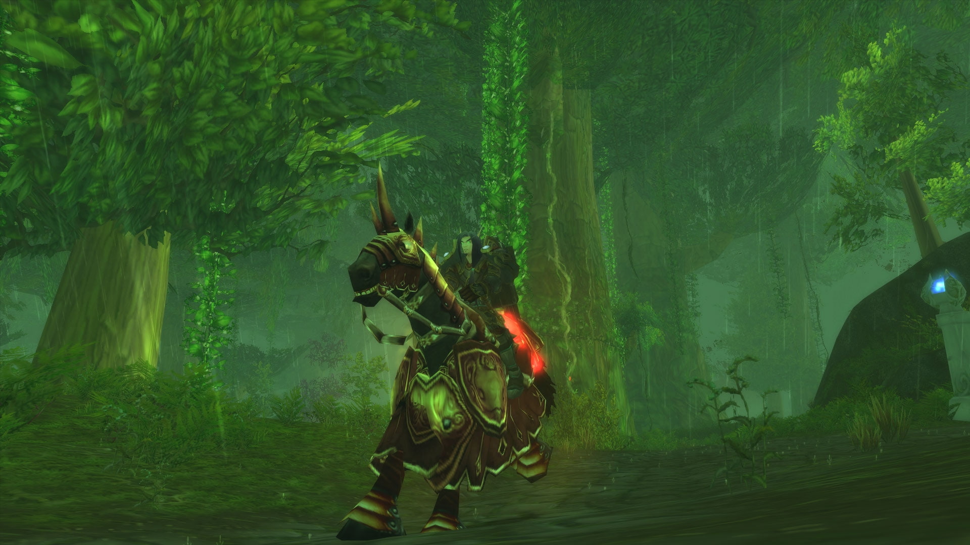 Blood Elf, feralas, world, 1080P, world of warcraft, video, art, elf, blood, games, paladin, hd, warcraft, HD Wallpaper