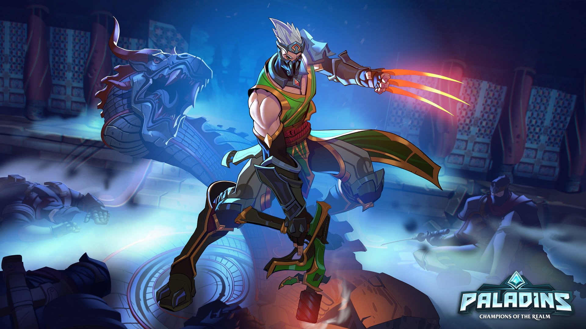 Paladins, Video Game, Paladins (Video Game), Koga (Paladins), 1080P, HD Wallpaper