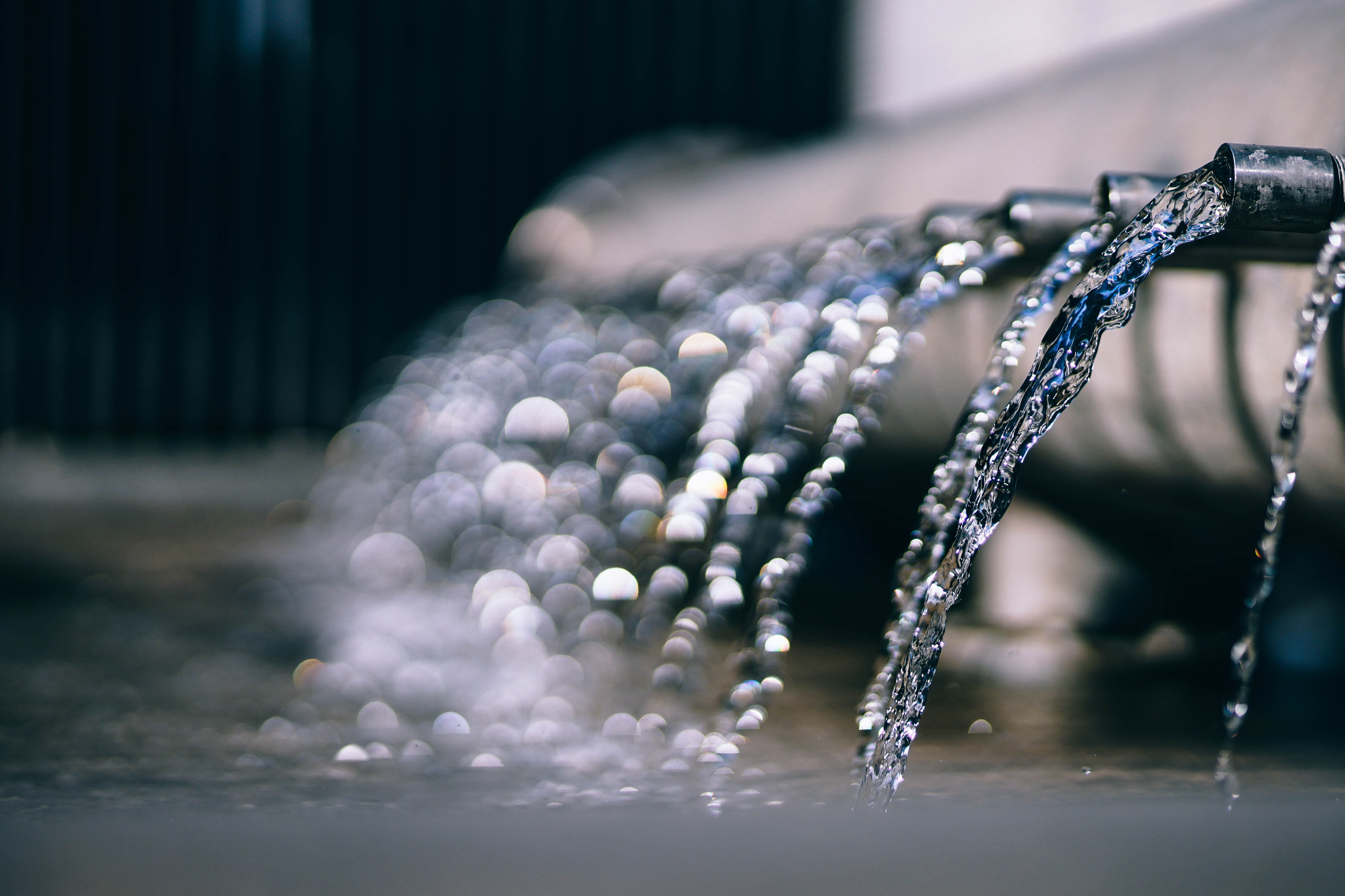 light, nature, water, drip, blur, motion, clear, no people, spraying, pure, purity, architecture, wet, cleaning, 5K, focus on foreground, splash, refreshment, HD Wallpaper
