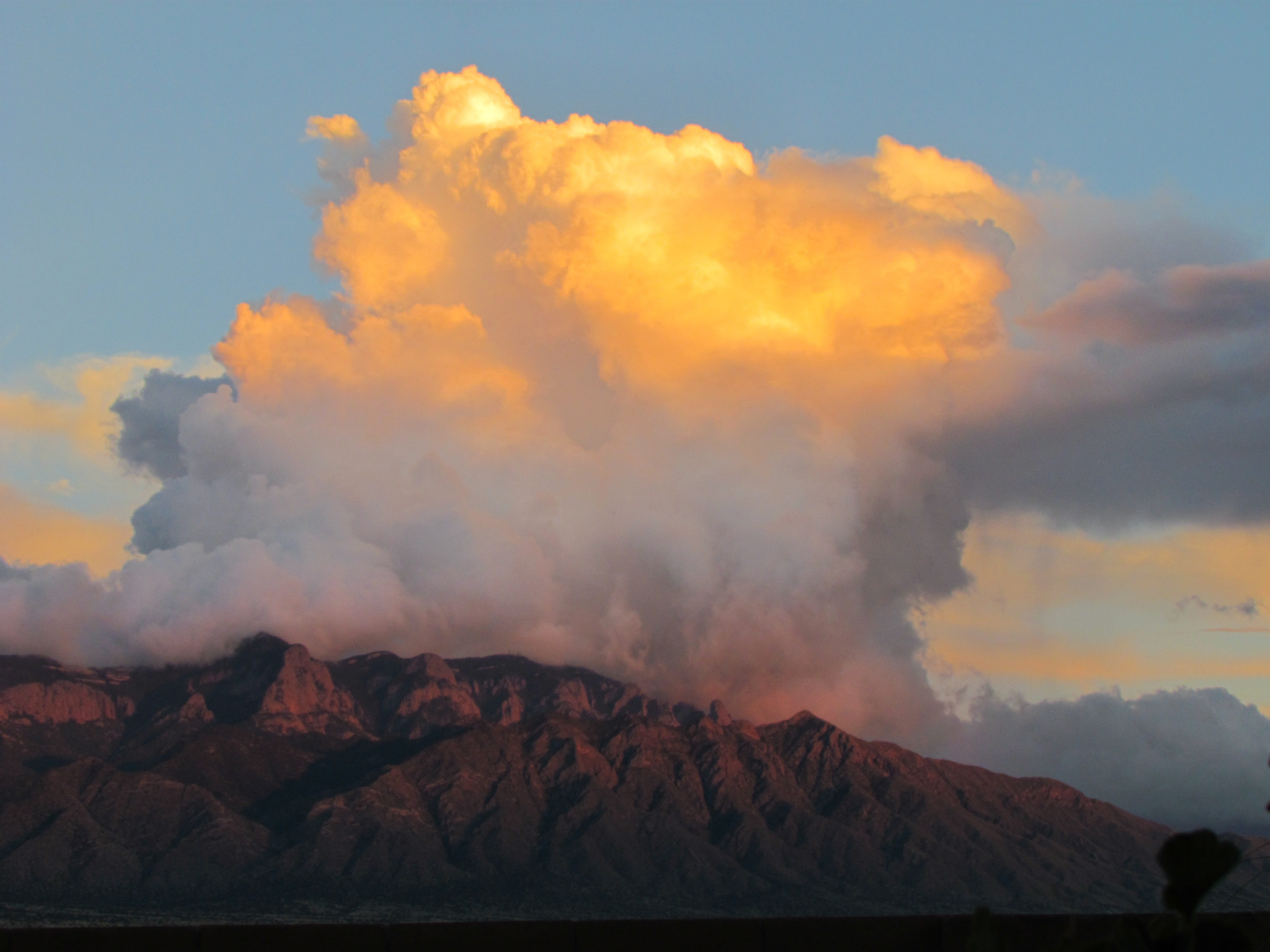 cloud - Sky, smoke - physical structure, air pollution, scenics - nature, geology, mountain, nature, new mexico sky, no people, volcano, Clouds, non-urban scene, HD Wallpaper