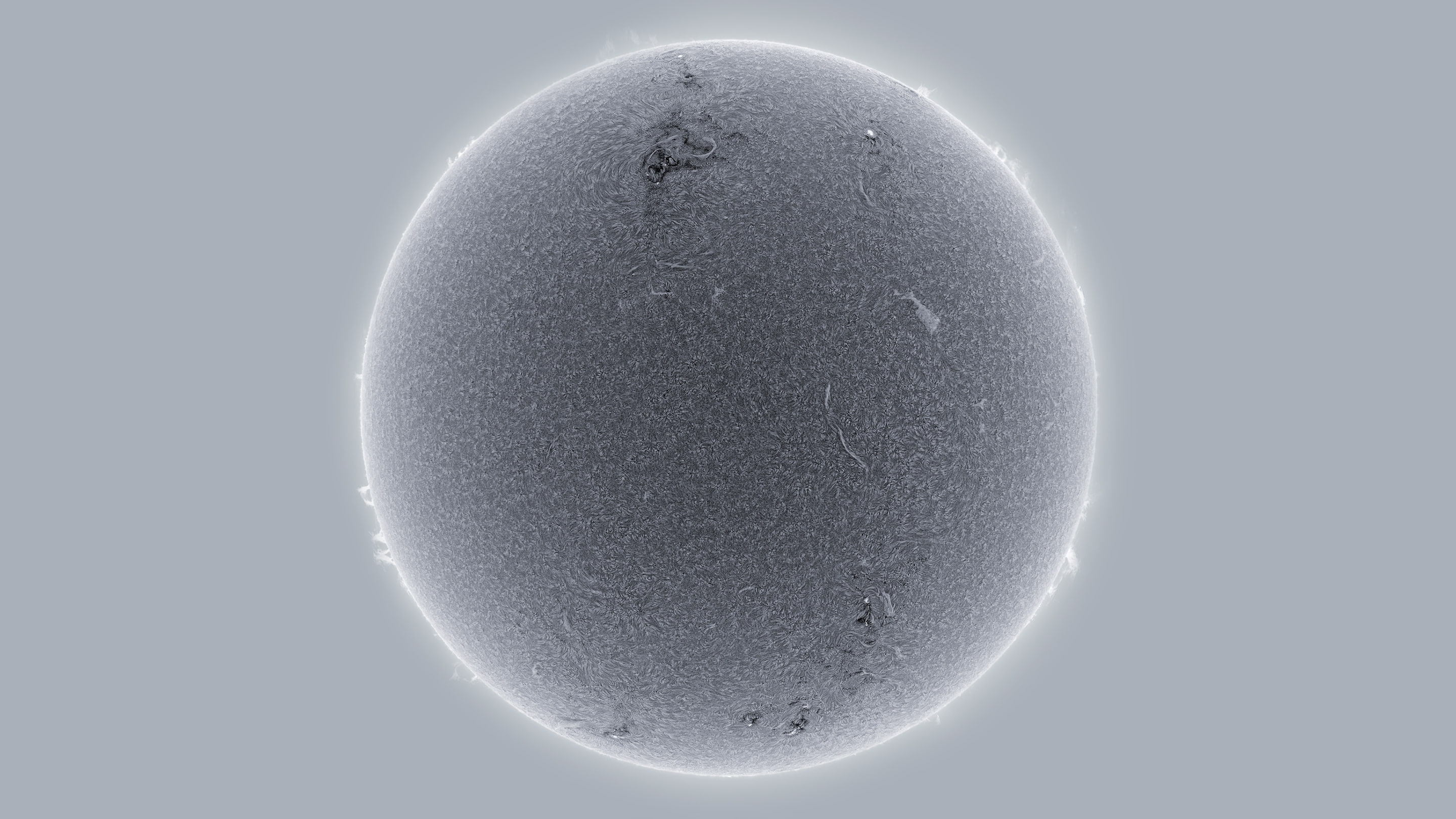 filter, the sun, prominence, 2K, star, HD Wallpaper