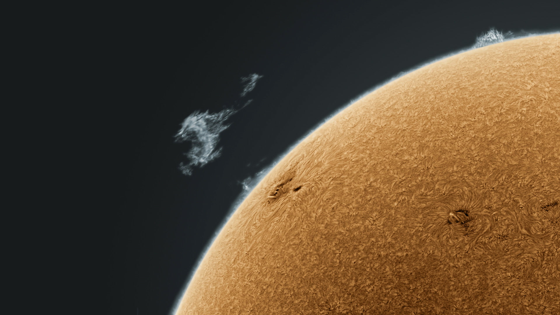 sun, the sun, prominence, 1080P, star, HD Wallpaper