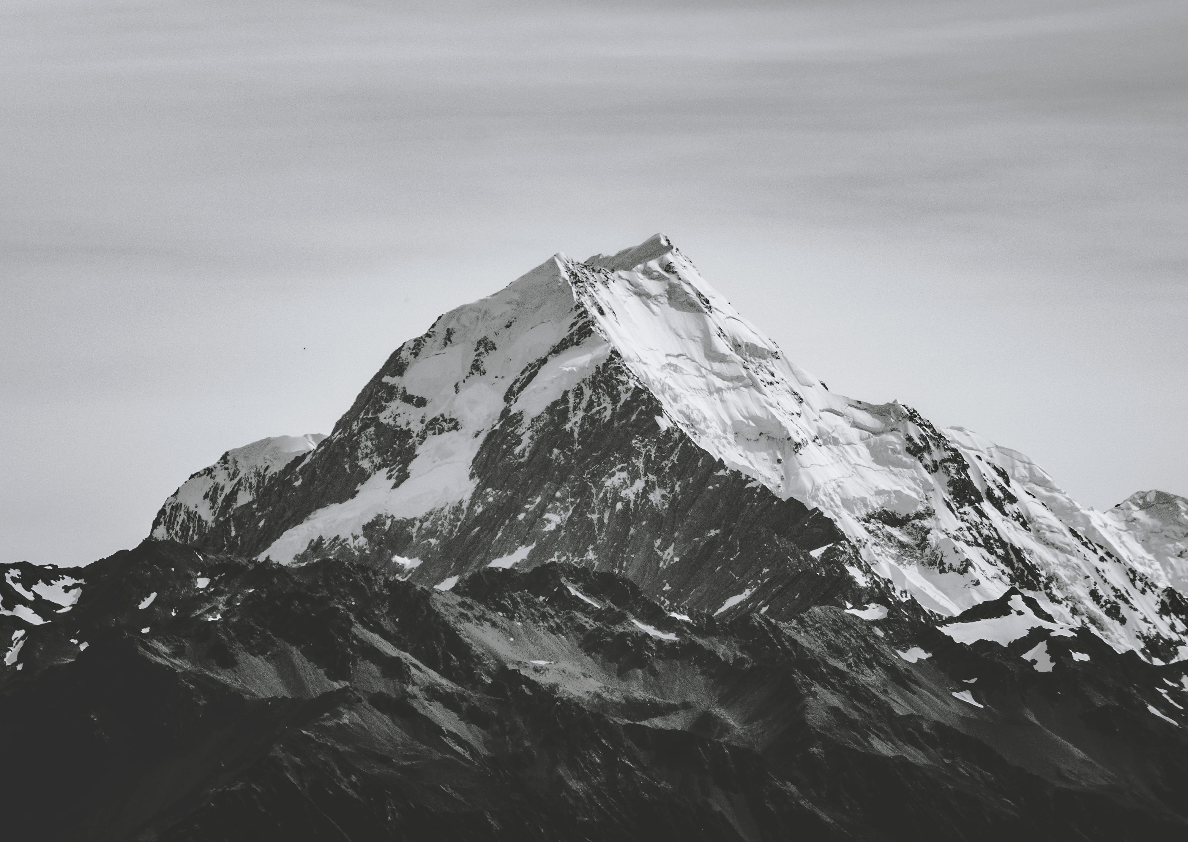 prominent, dark, new zealand, day, no people, tranquil scene, grandeur, strong, beauty in nature, solid, geology, imposing, mountain peak, cloud, cold temperature, HD Wallpaper